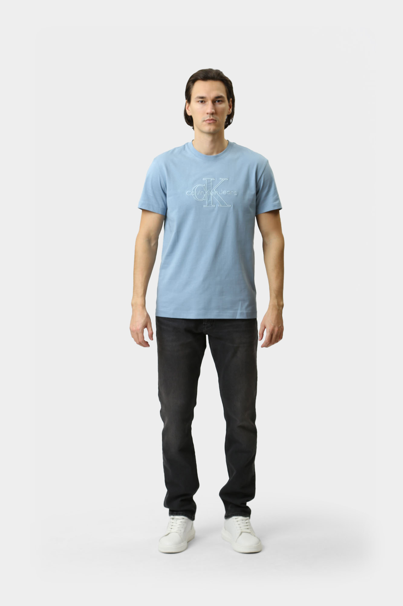 J30J325916 Футболка Calvin Klein Jeans Голубой