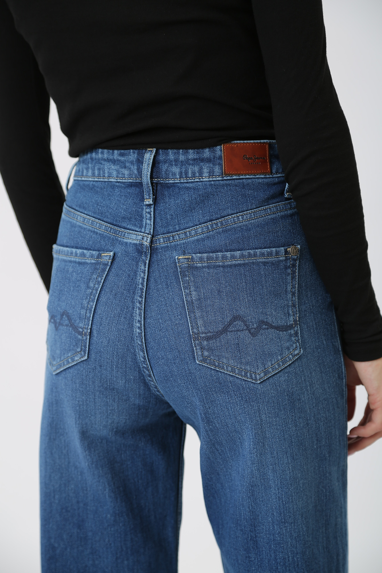 PL204598GX8 джинсы wide leg jeans uhw  pepe jeans 