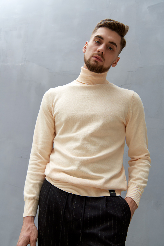 Брюки спортивные EA7 Хлопок Бежевый