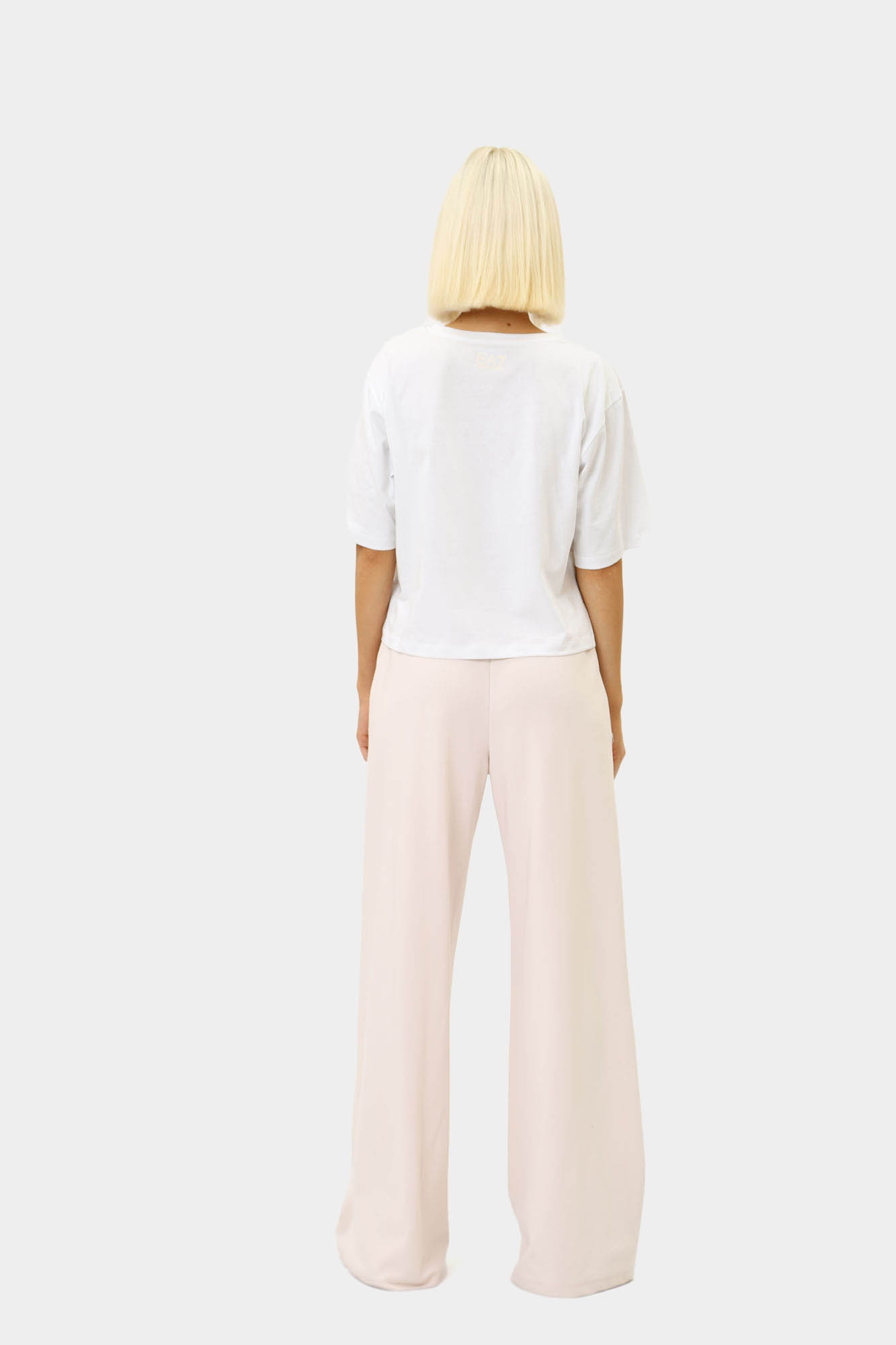 3DTT23_TJRQZ_0102 кроп-топ ea7 