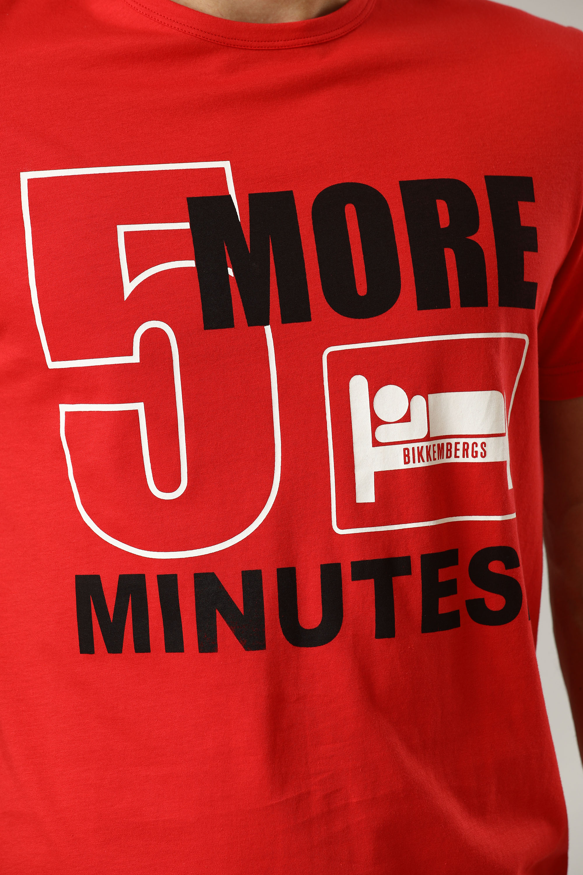 VBKT04859 Футболка Bikkembergs Красный