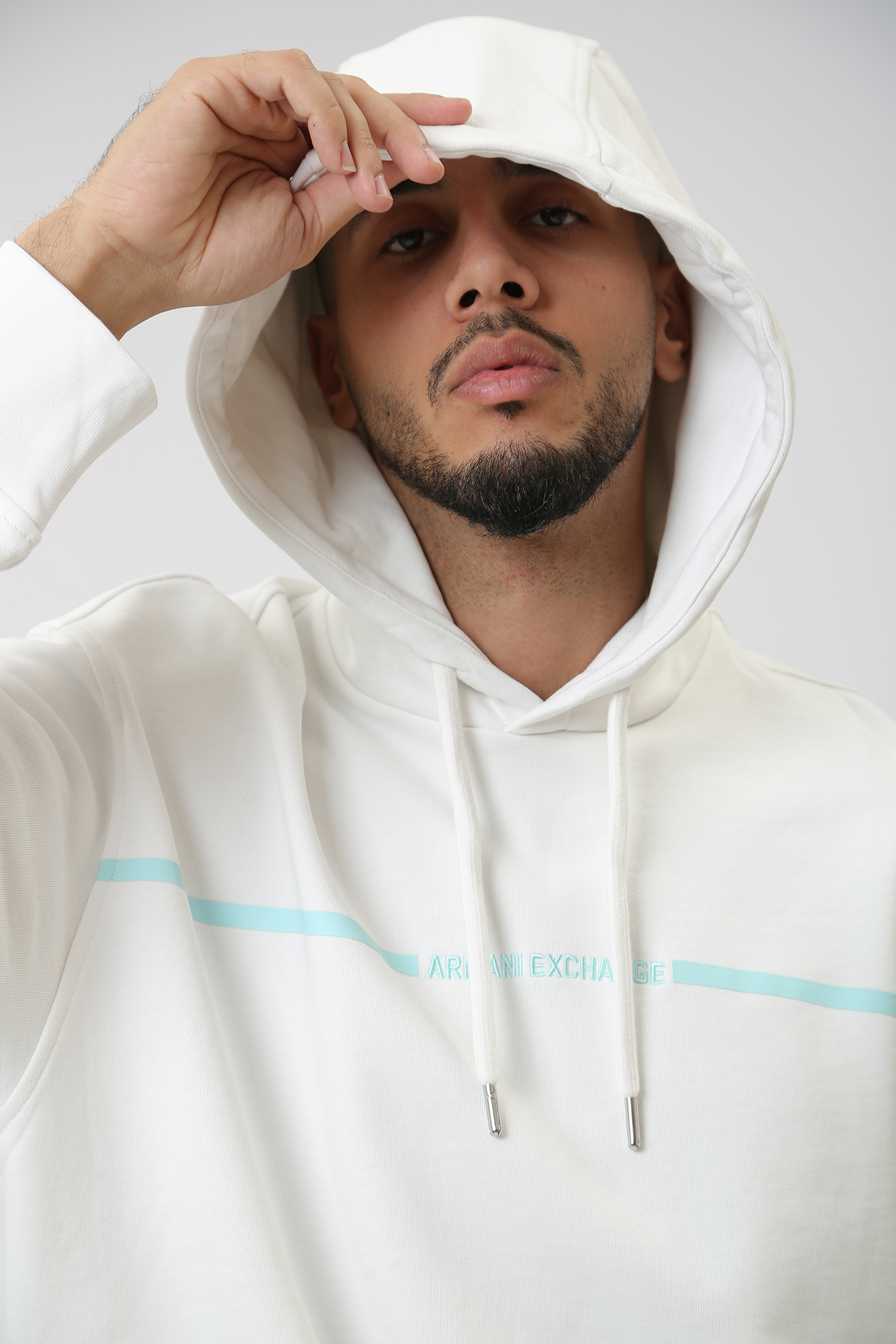 3DZMLF_ZJ4XZ Худи Armani Exchange Белый