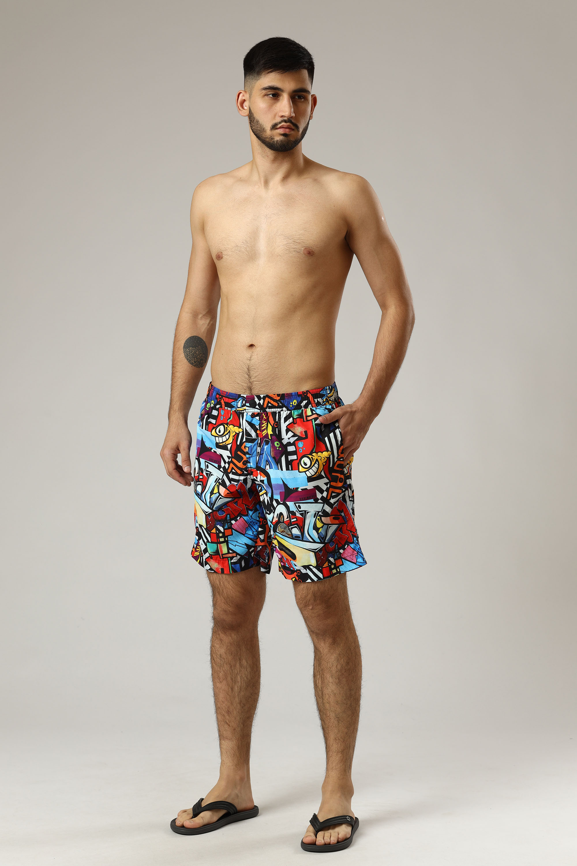 VBKB04895 Шорты плавательные Bikkembergs Мультиколор