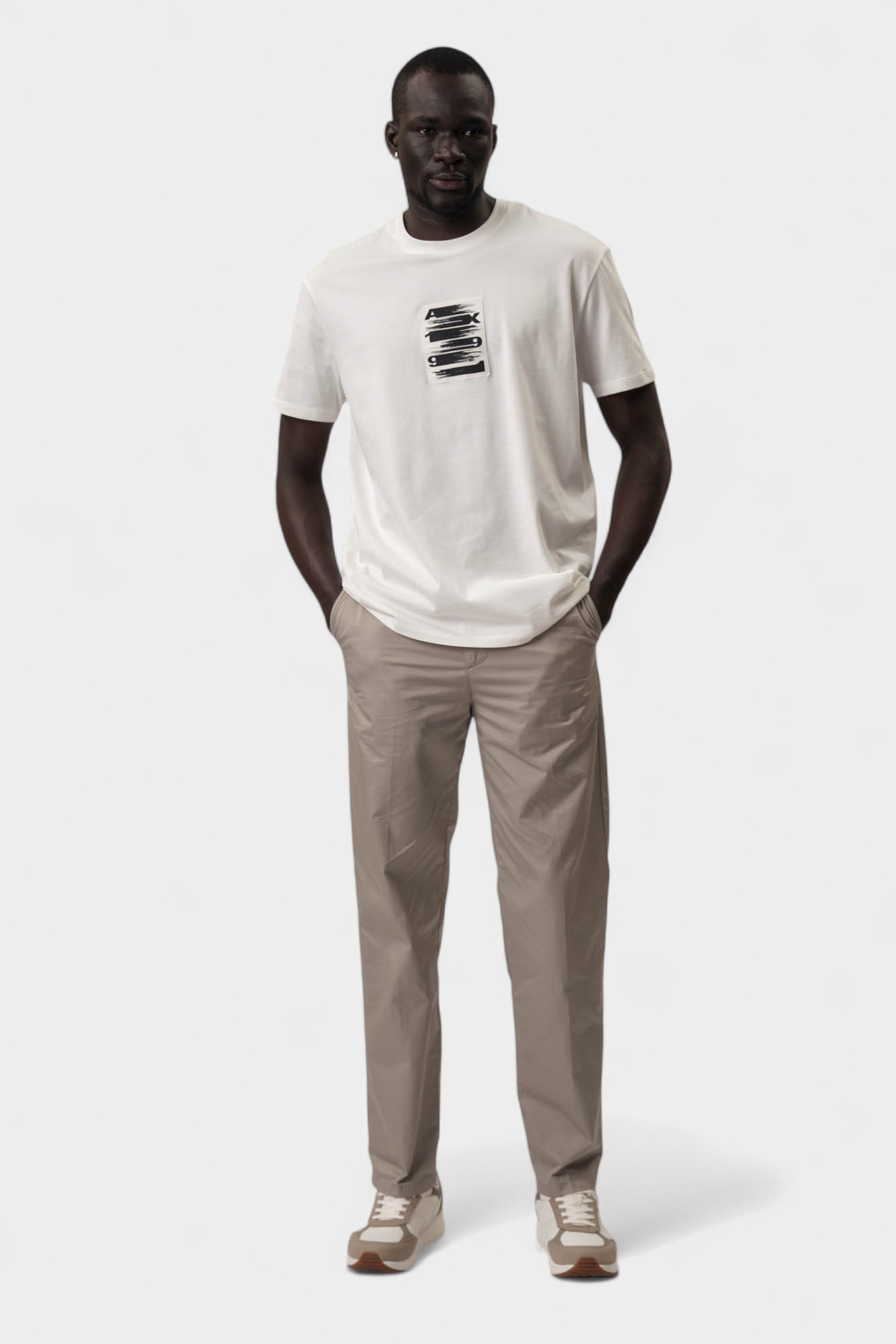 XM000548_AF10362 Футболка Armani Exchange Белый