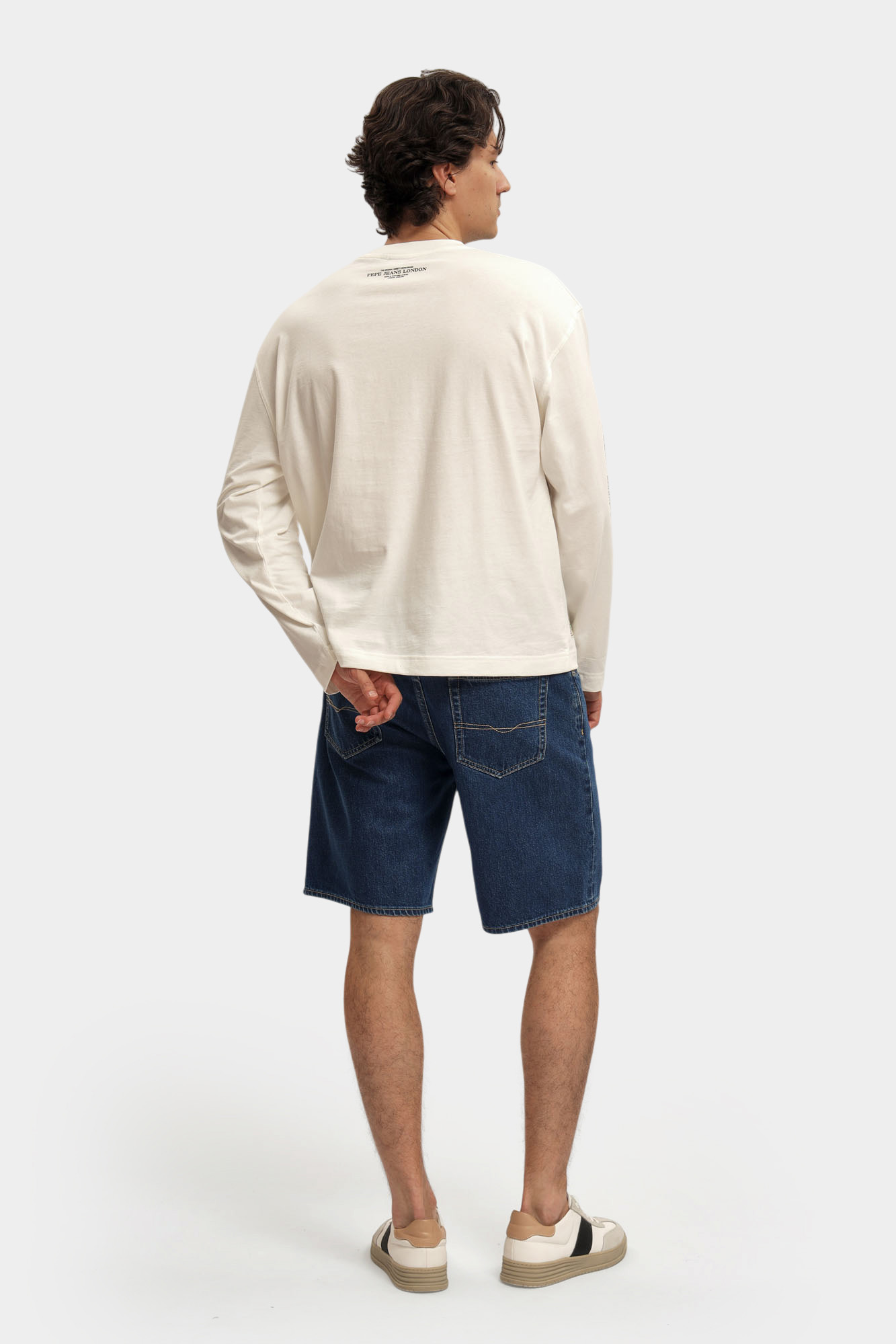 PM801176 Шорты джинсовые Pepe Jeans Синий