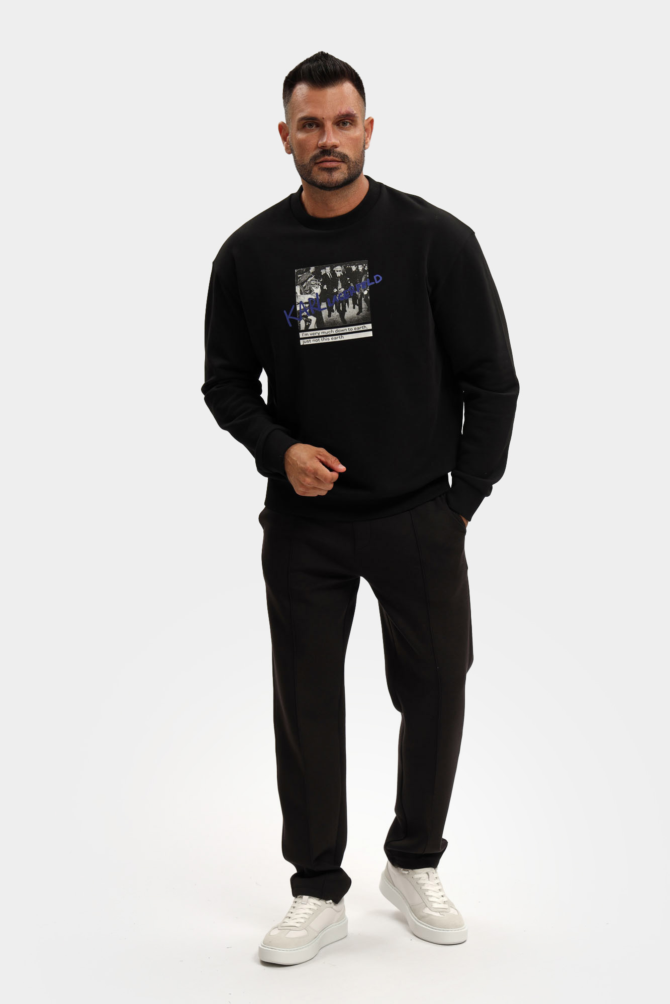 553904_705110 Свитшот Karl Lagerfeld Черный