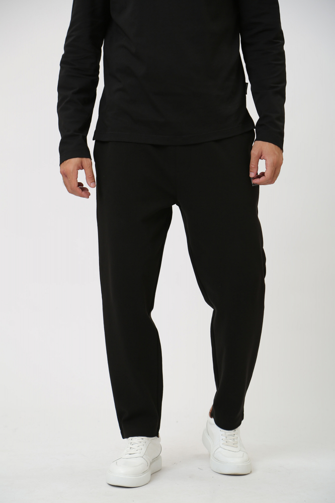 Сорочка д/р Karl Lagerfeld Хлопок Черный