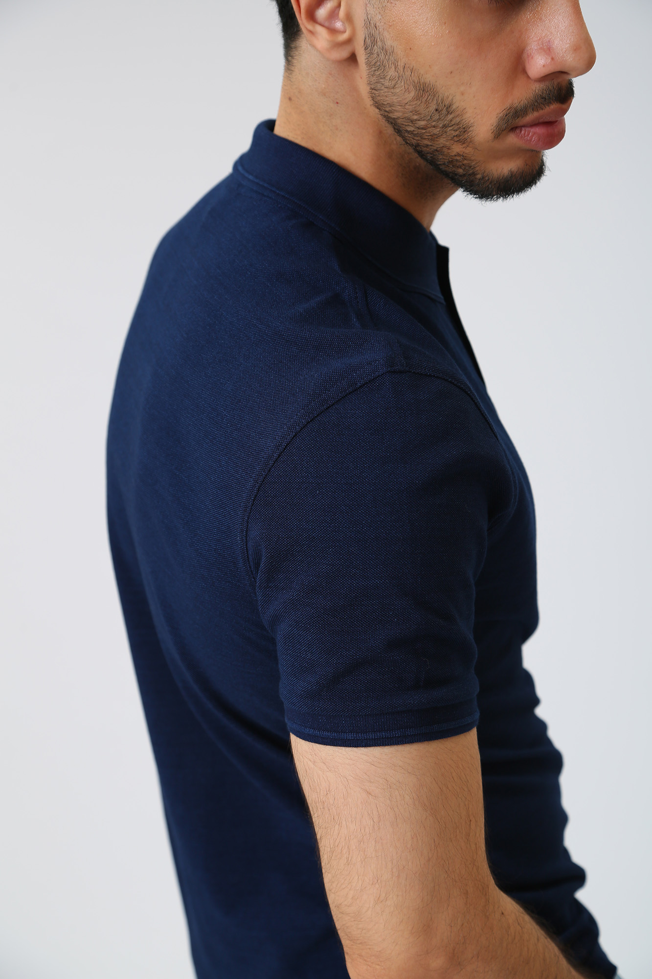 30036006_10014754 Поло Strellson Синий