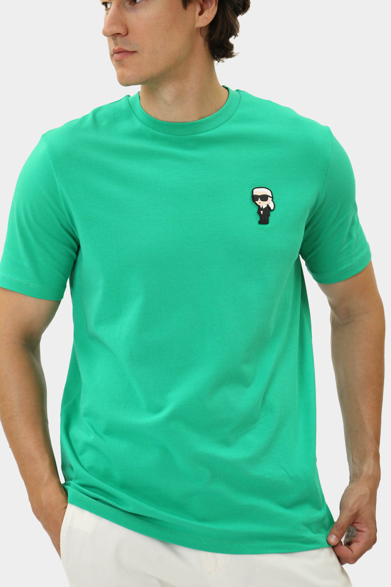 542221_755027 Футболка Karl Lagerfeld Зеленый