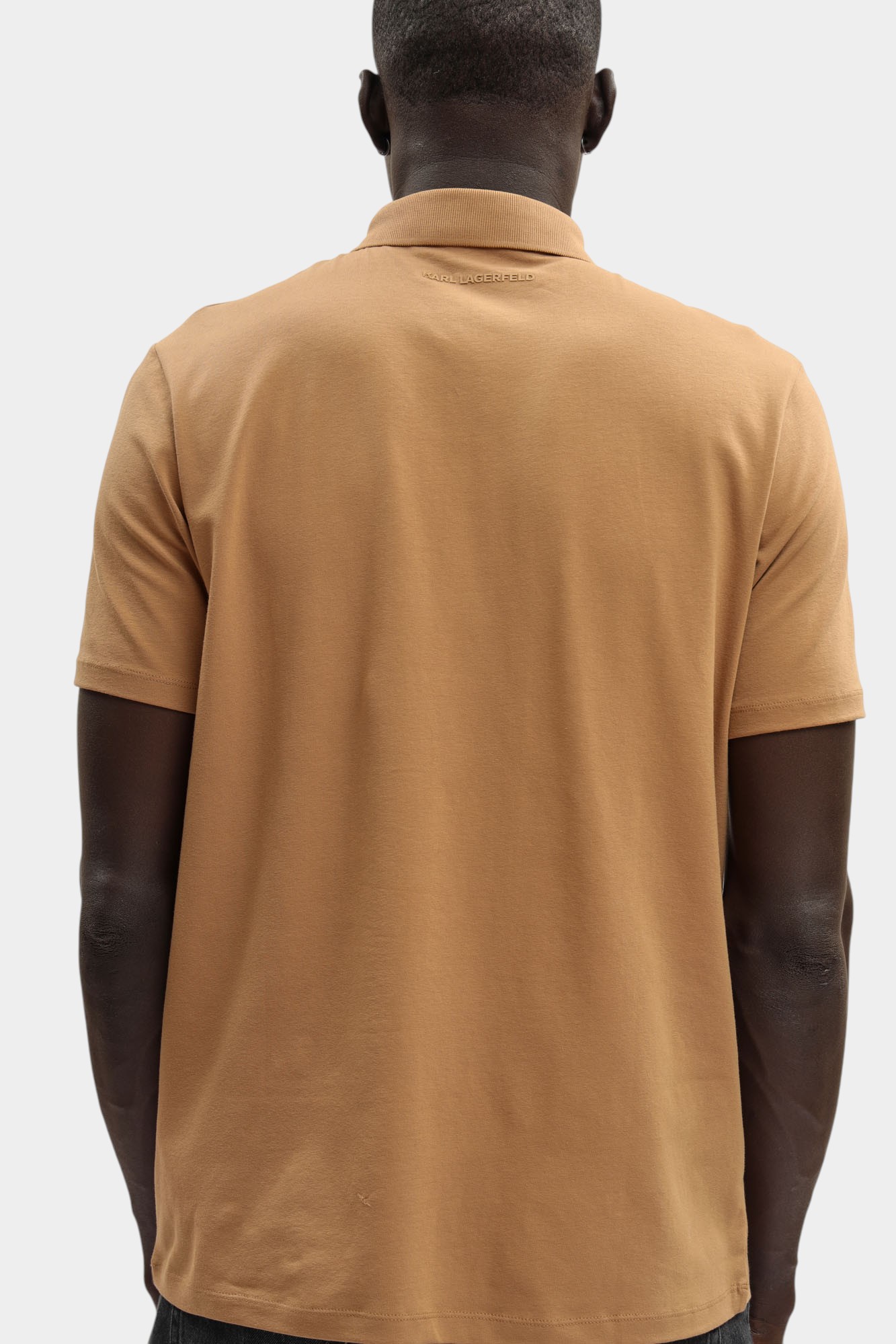 554221_745750 Поло Karl Lagerfeld Коричневый