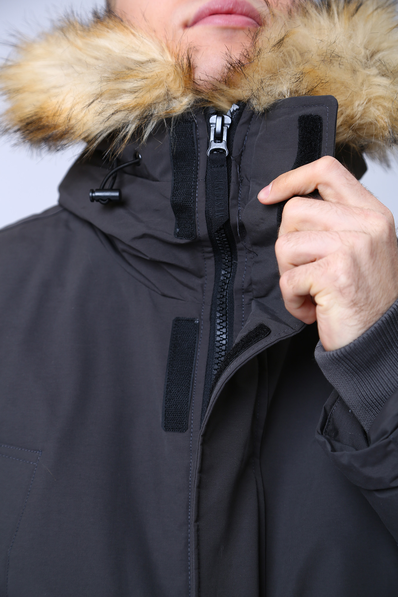 1012701-4070 Куртка утепленная Mustang Серый