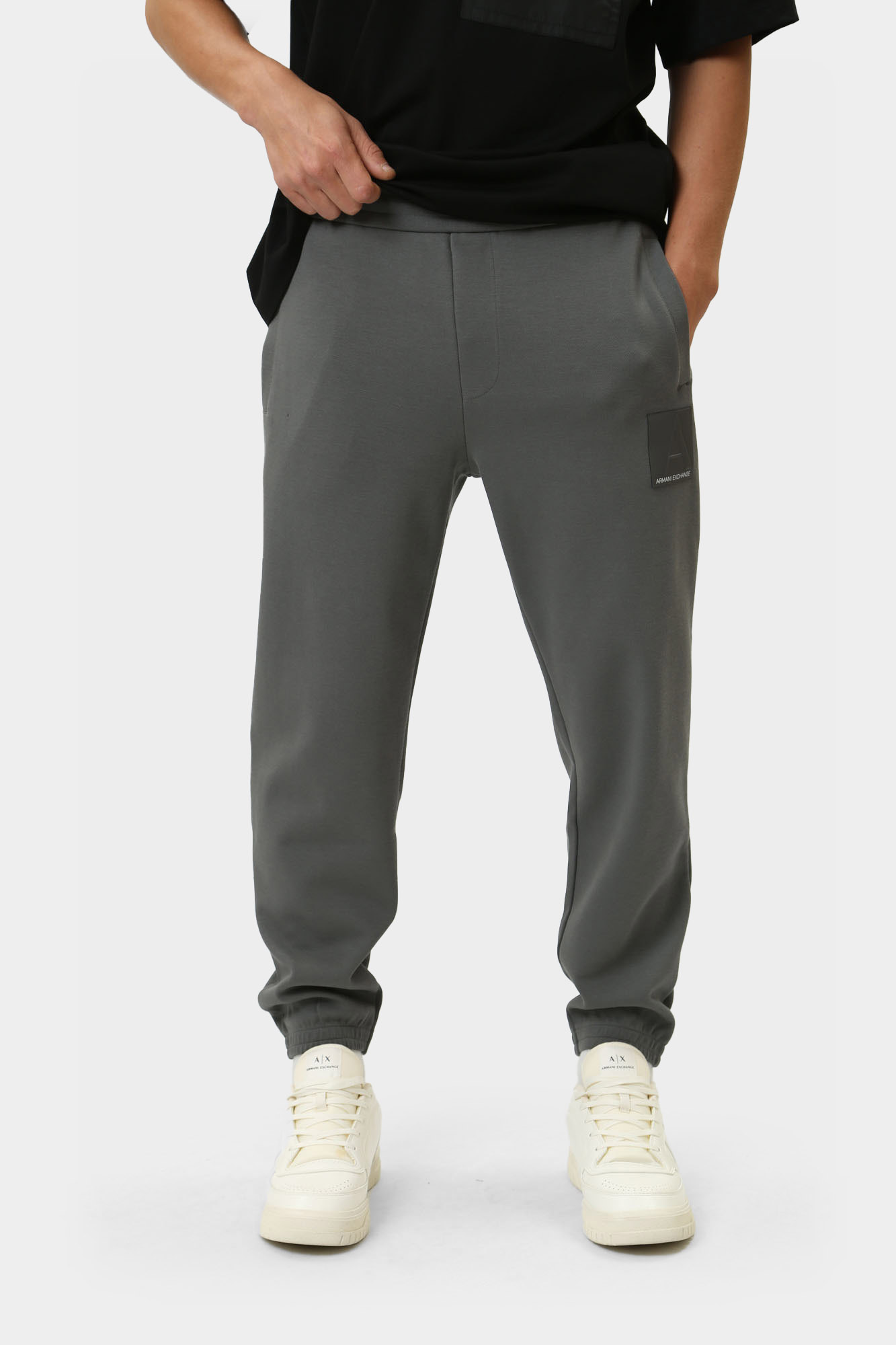6DZPJA_ZJNKZ Брюки спортивные Armani Exchange Серый