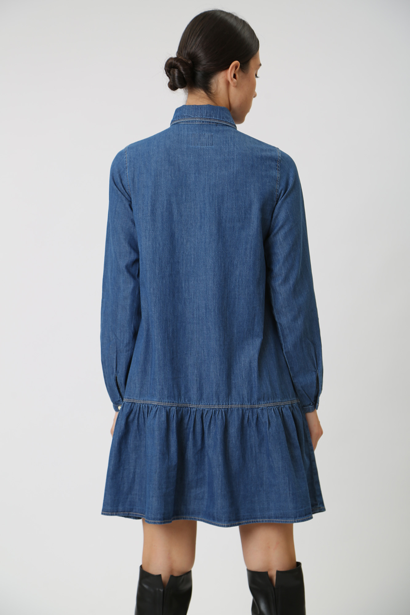 PL953334 платье джинсовое д/р pepe jeans 