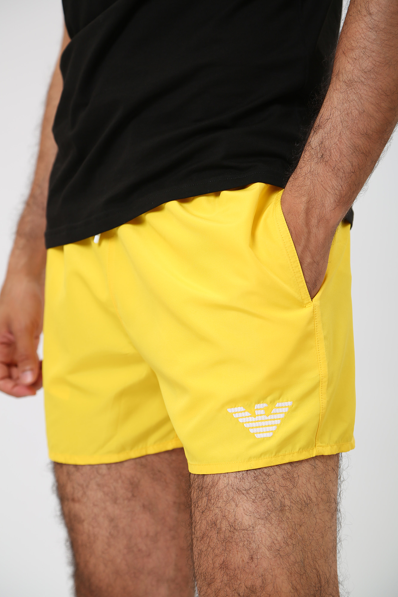 Шорты плавательные  Emporio Armani Желтый