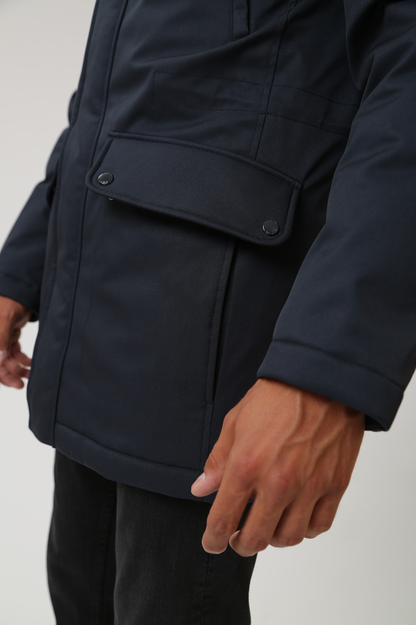 M3620FT2951F1 Куртка удлиненная Geox Синий