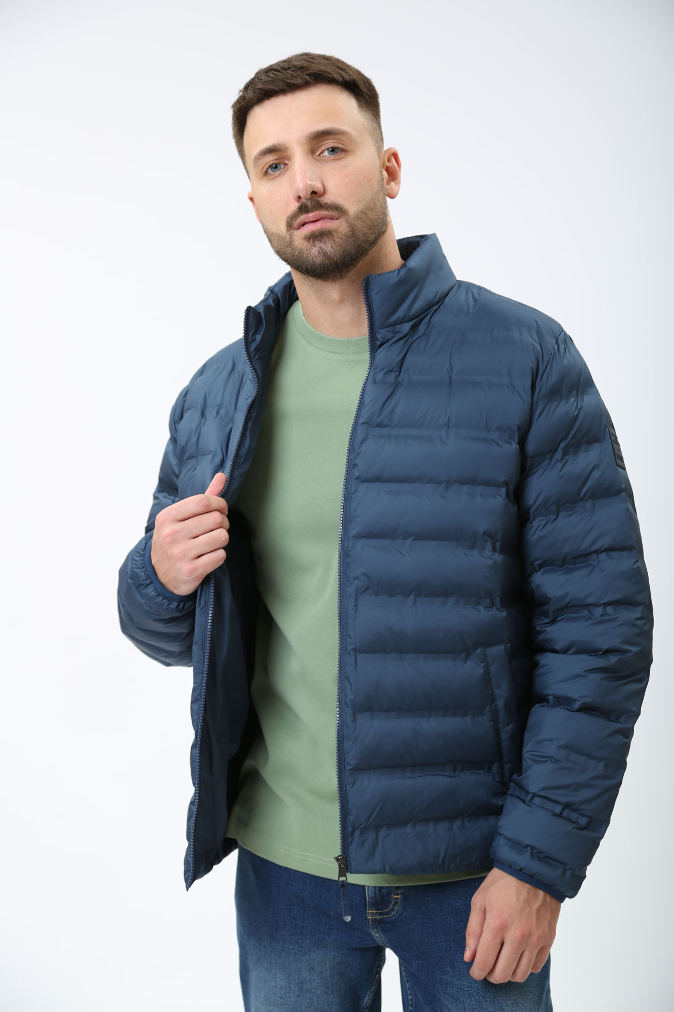 1014776 Куртка Mustang Синий