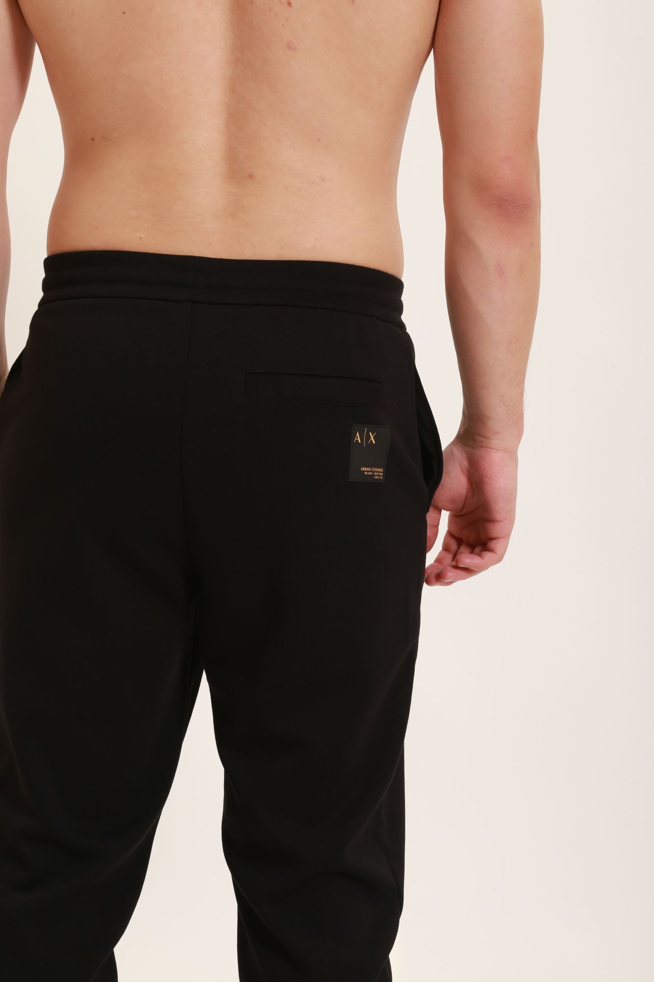 6KZPDA_ZJ6PZ Брюки спортивные джоггеры Armani Exchange Черный