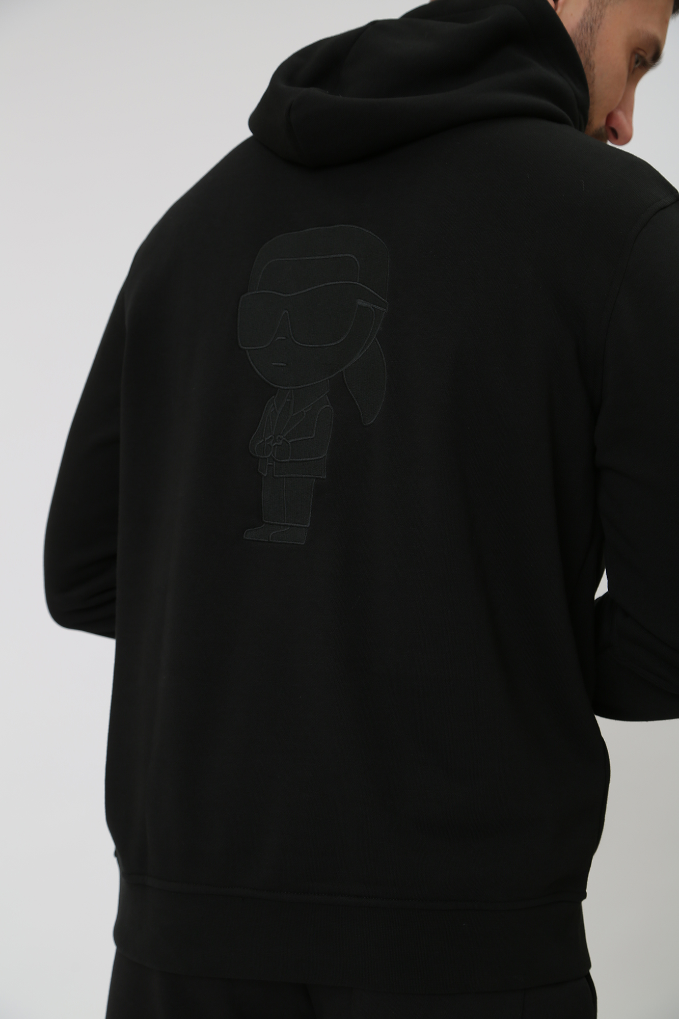 534910_705423 Худи Karl Lagerfeld Черный