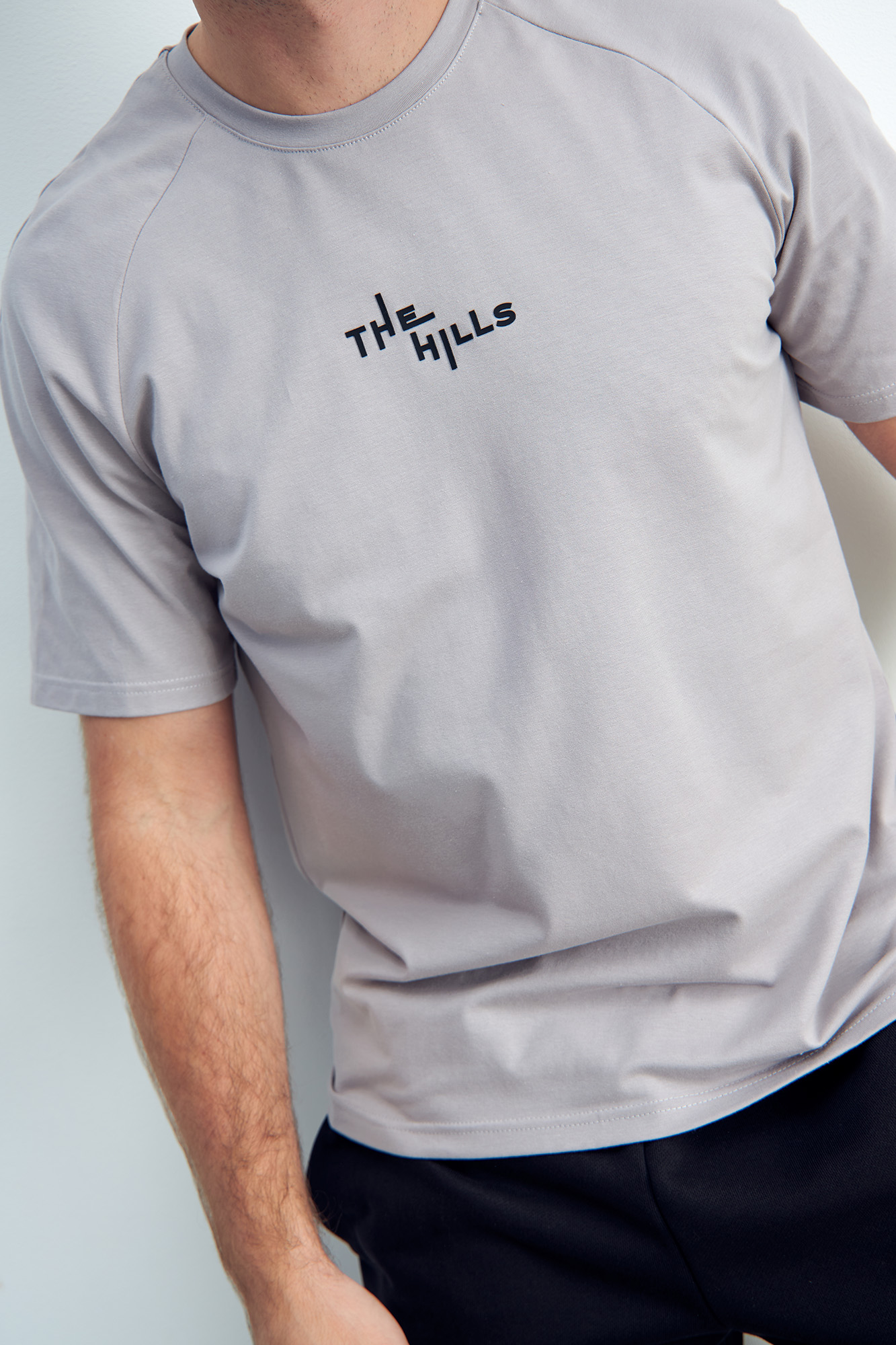 M-232-P-0015 Футболка The Hills Серый