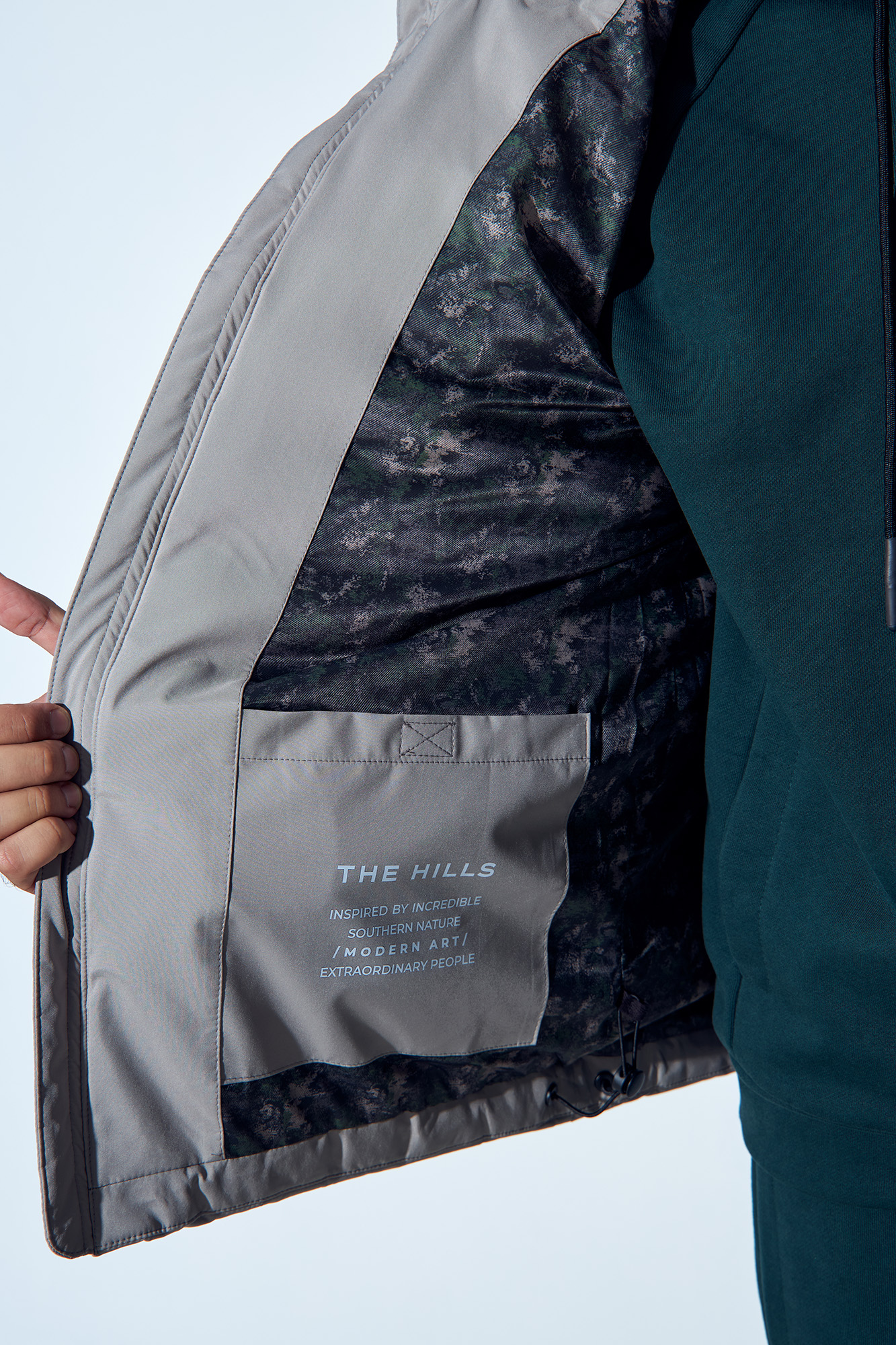 M-232-TU-2871 Куртка The Hills Серый