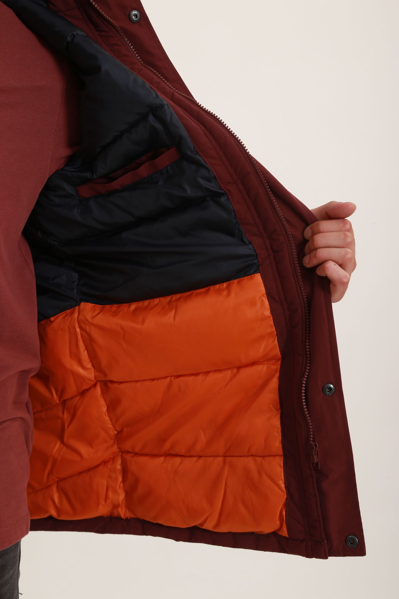 12190042 Парка Jack & Jones Бордовый