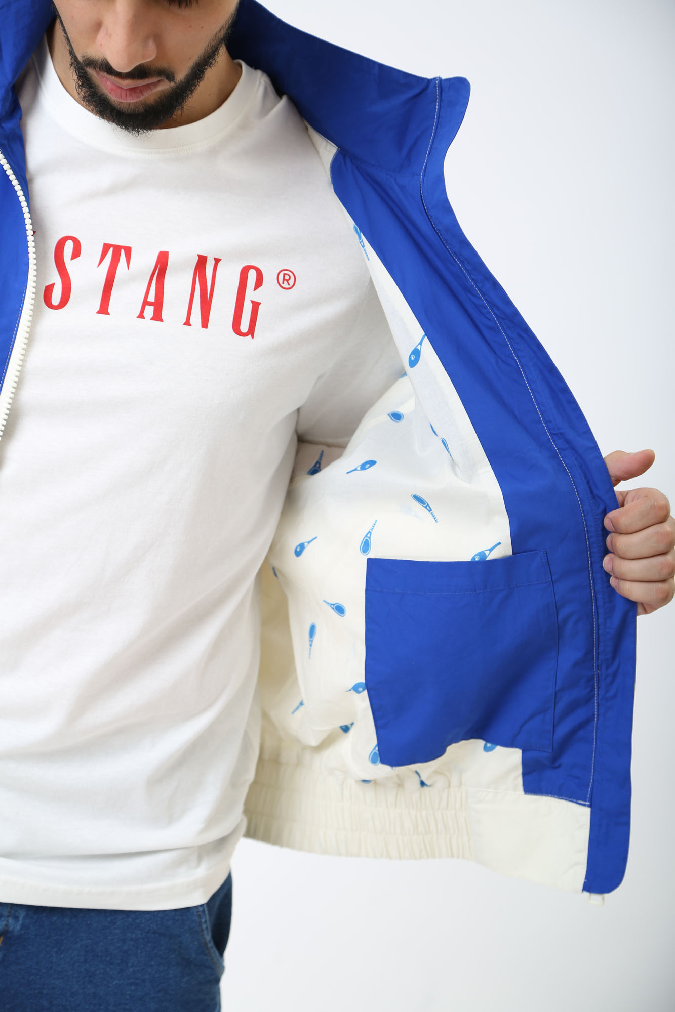 1015276 Ветровка Mustang Мультиколор