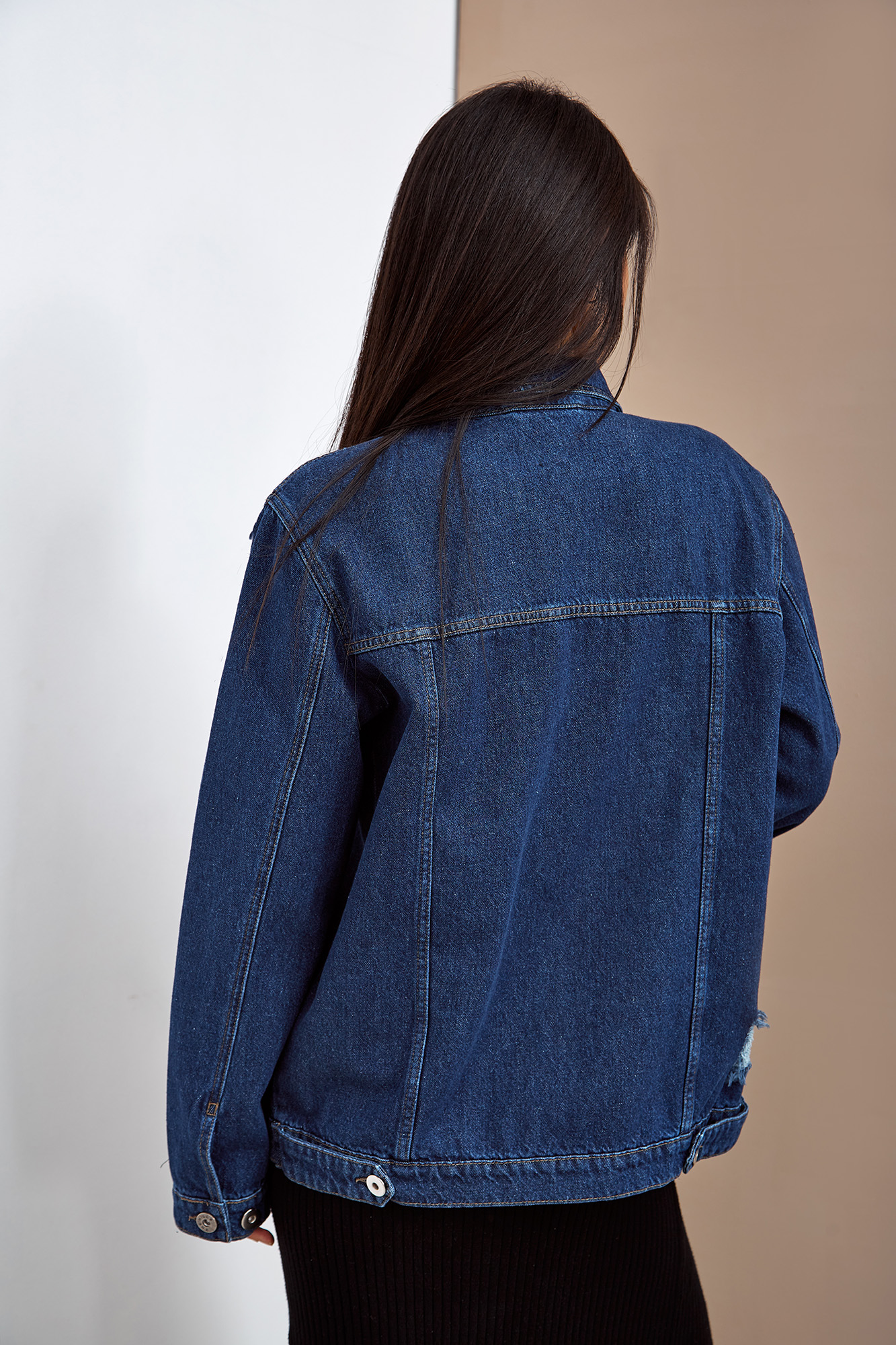 M-222-UR-56-3474-410 Куртка джинсовая The Hills Синий