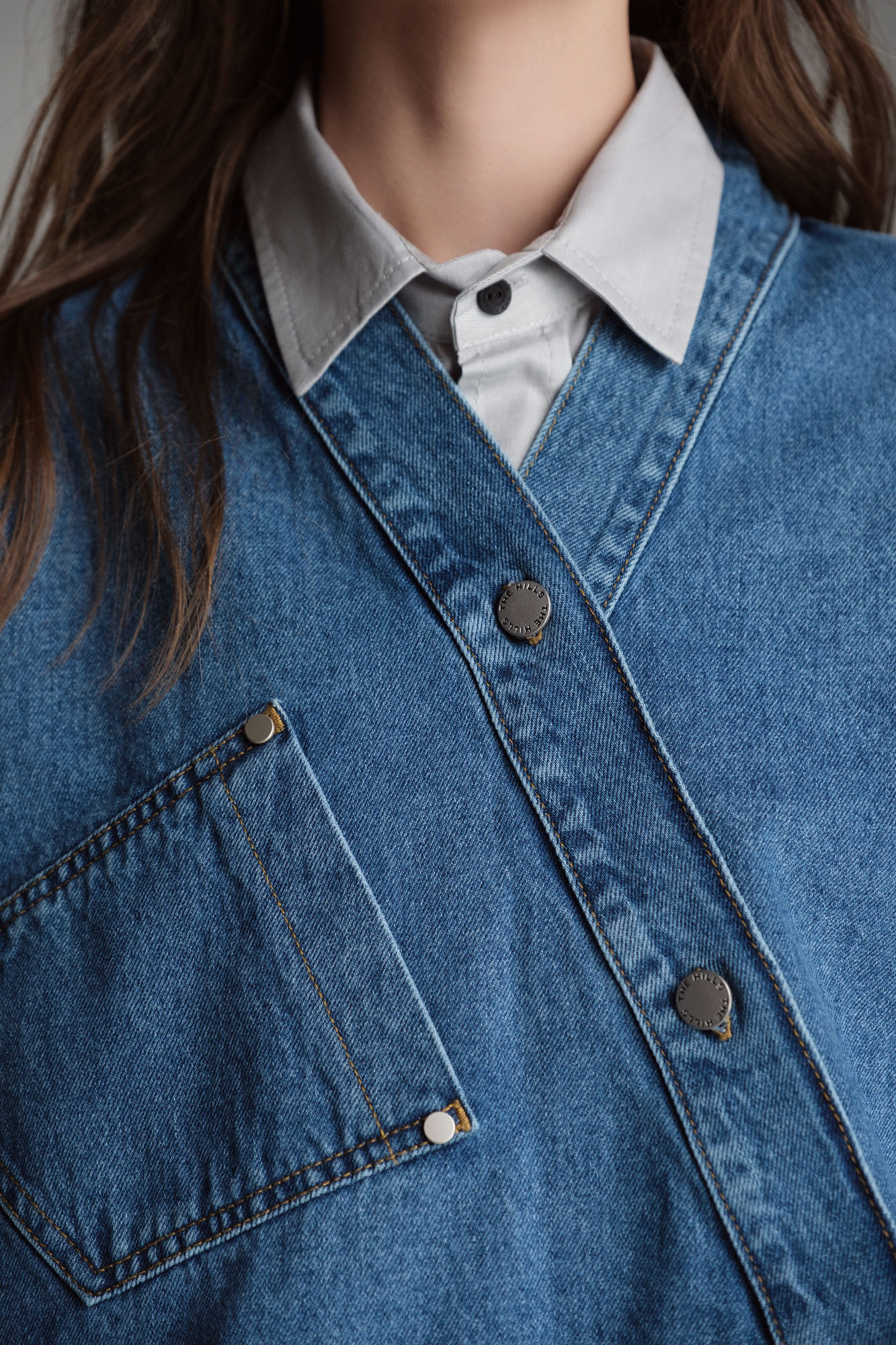 W-242-VI-56-0095 куртка джинсовая the hills 