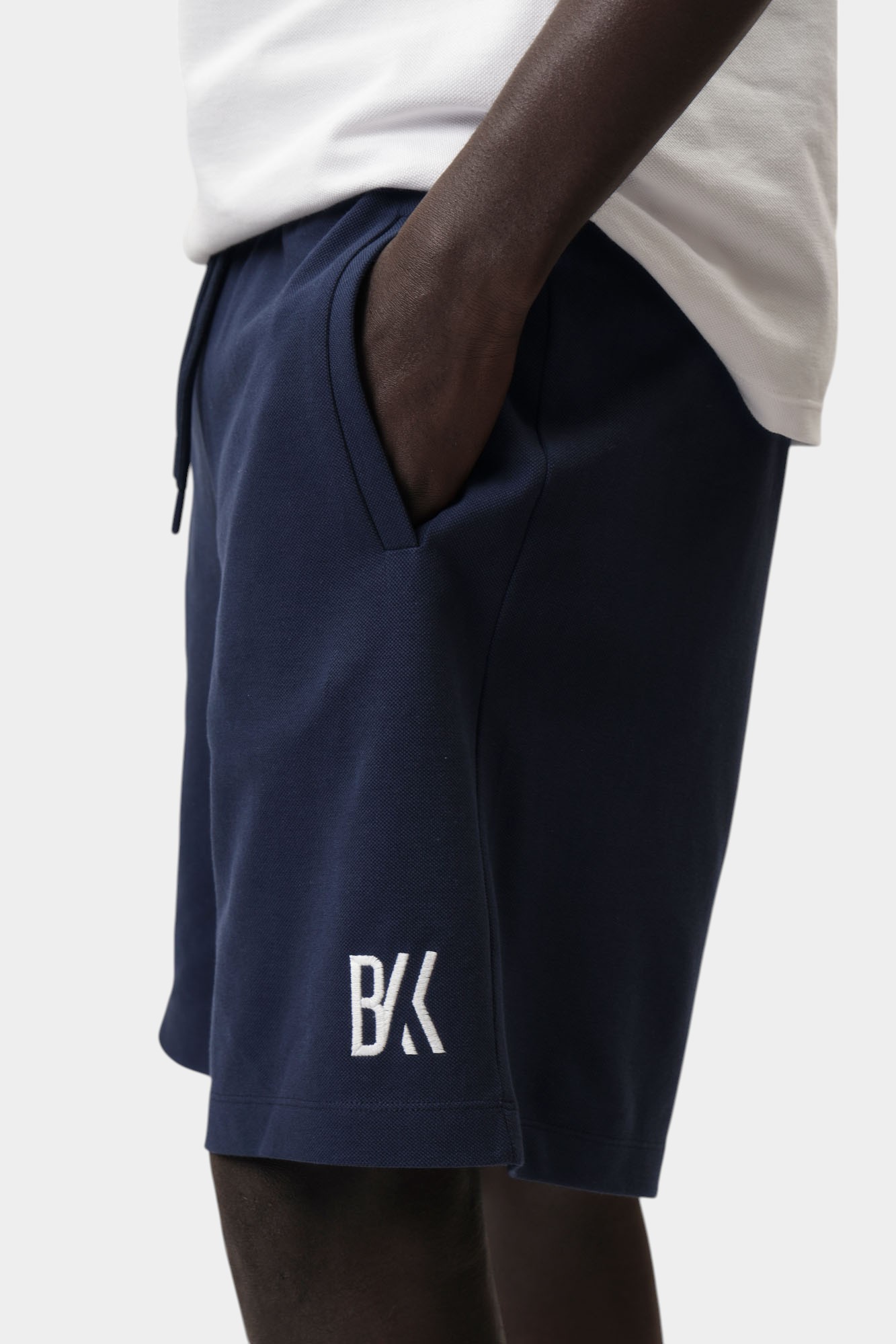 BMF0943 Шорты трикотажные Bikkembergs Синий