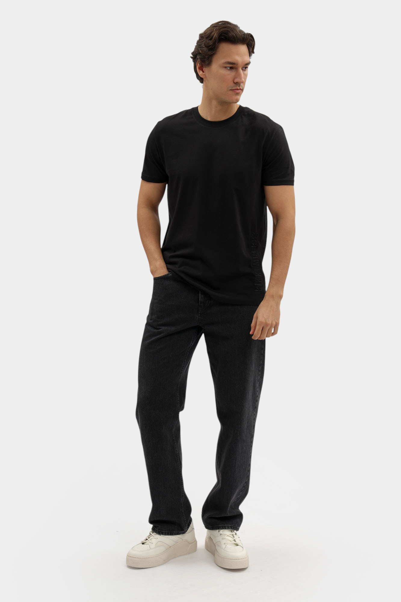 BMT1253 Футболка Bikkembergs Черный