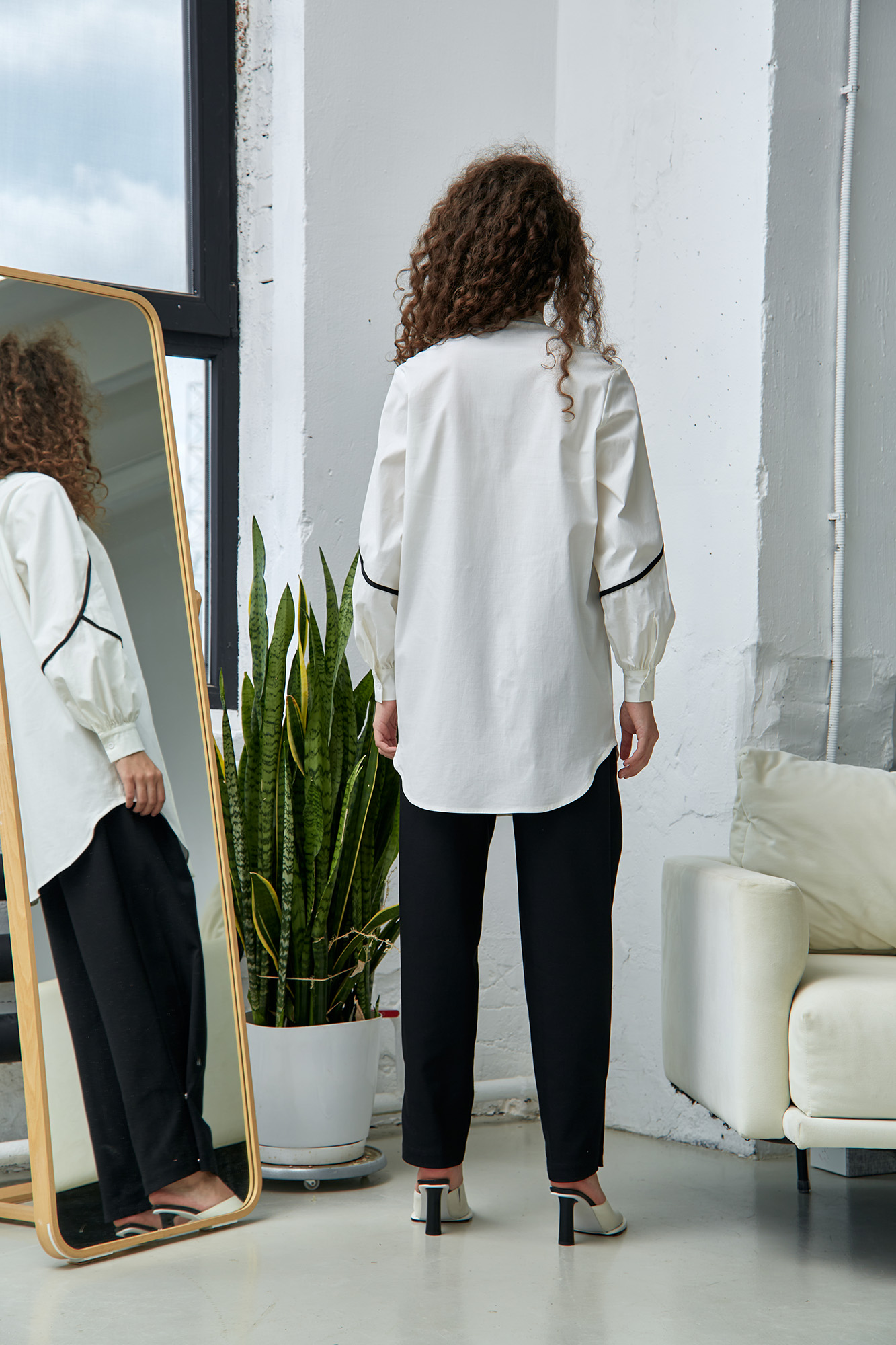 W-232-TH-56-007 рубашка с длинным рукавом the hills 