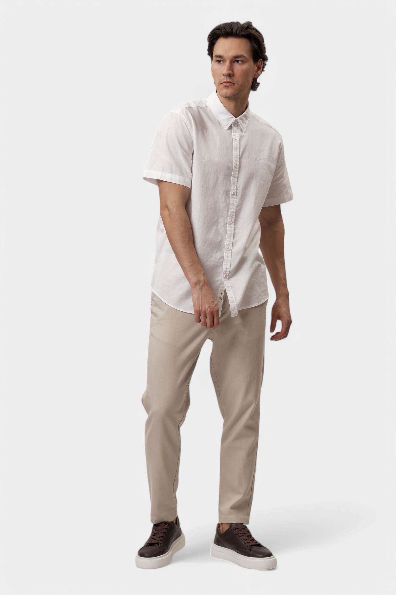 1016464 Рубашка Mustang Белый