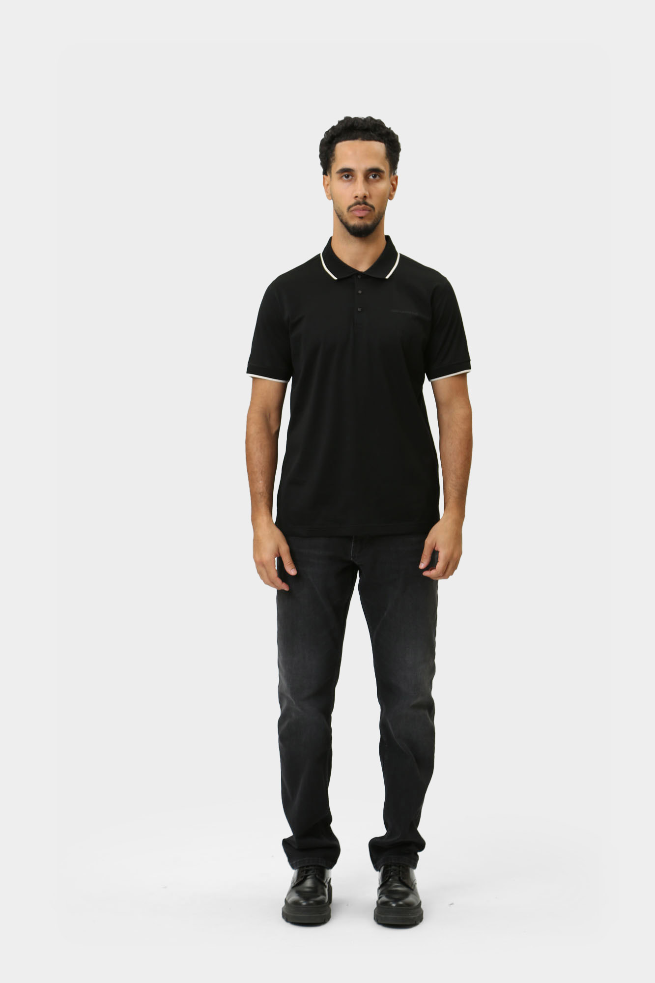 544200_745007 Поло Karl Lagerfeld Черный