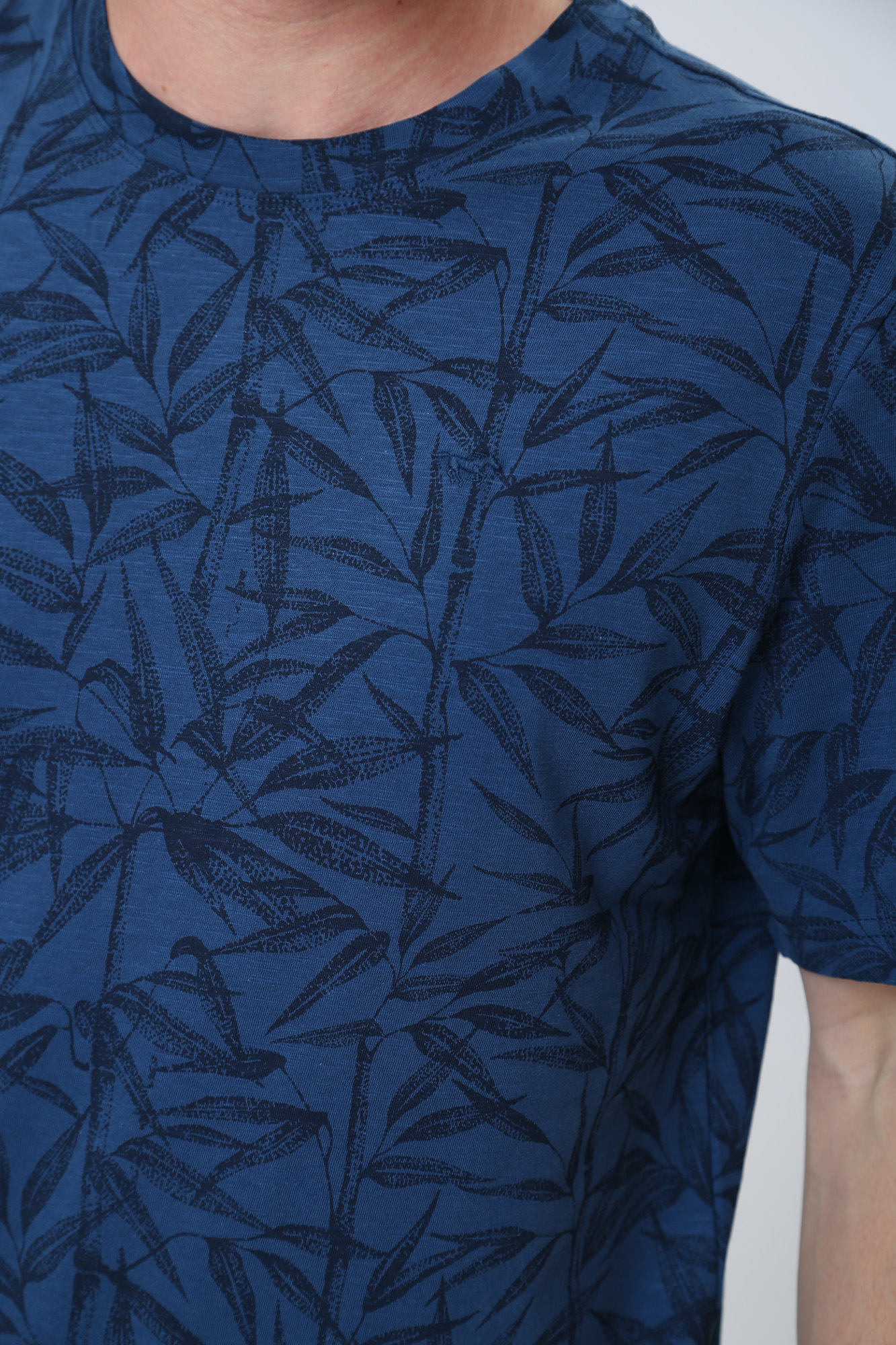 1013832 Футболка Mustang Синий