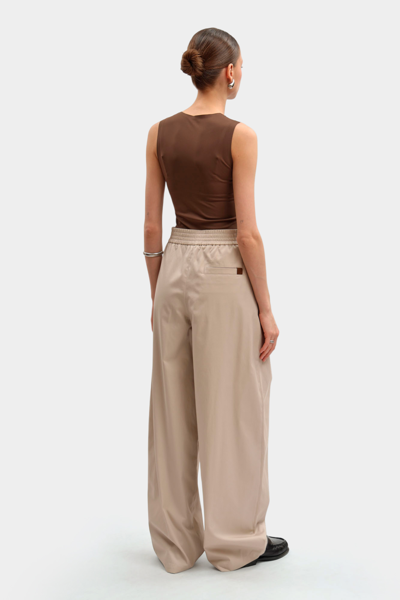 Брюки Emporio Armani Бежевый