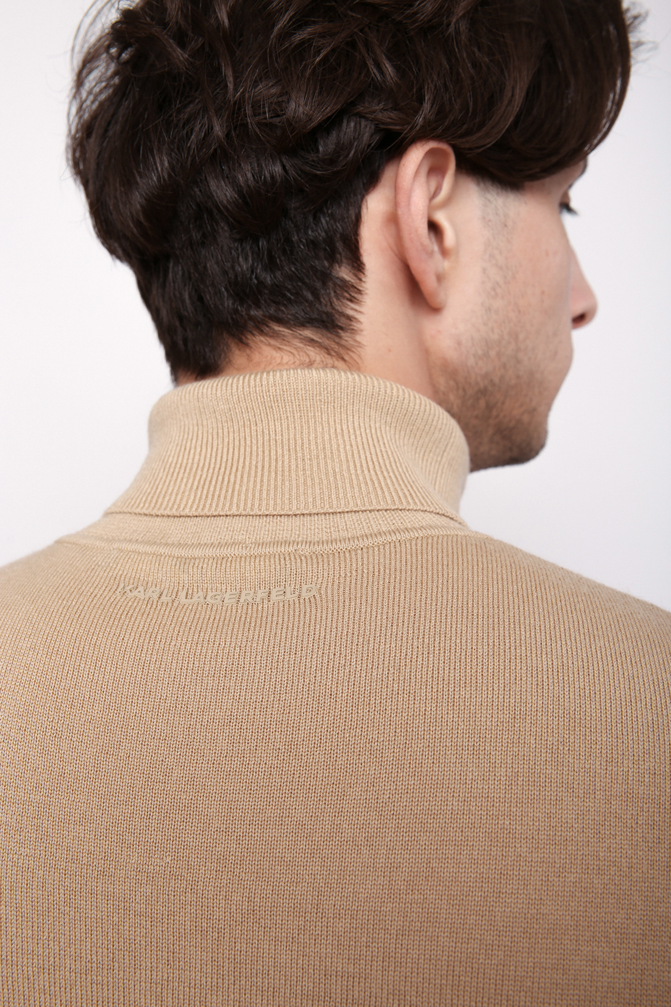 512399_655036 Водолазка Karl Lagerfeld Бежевый