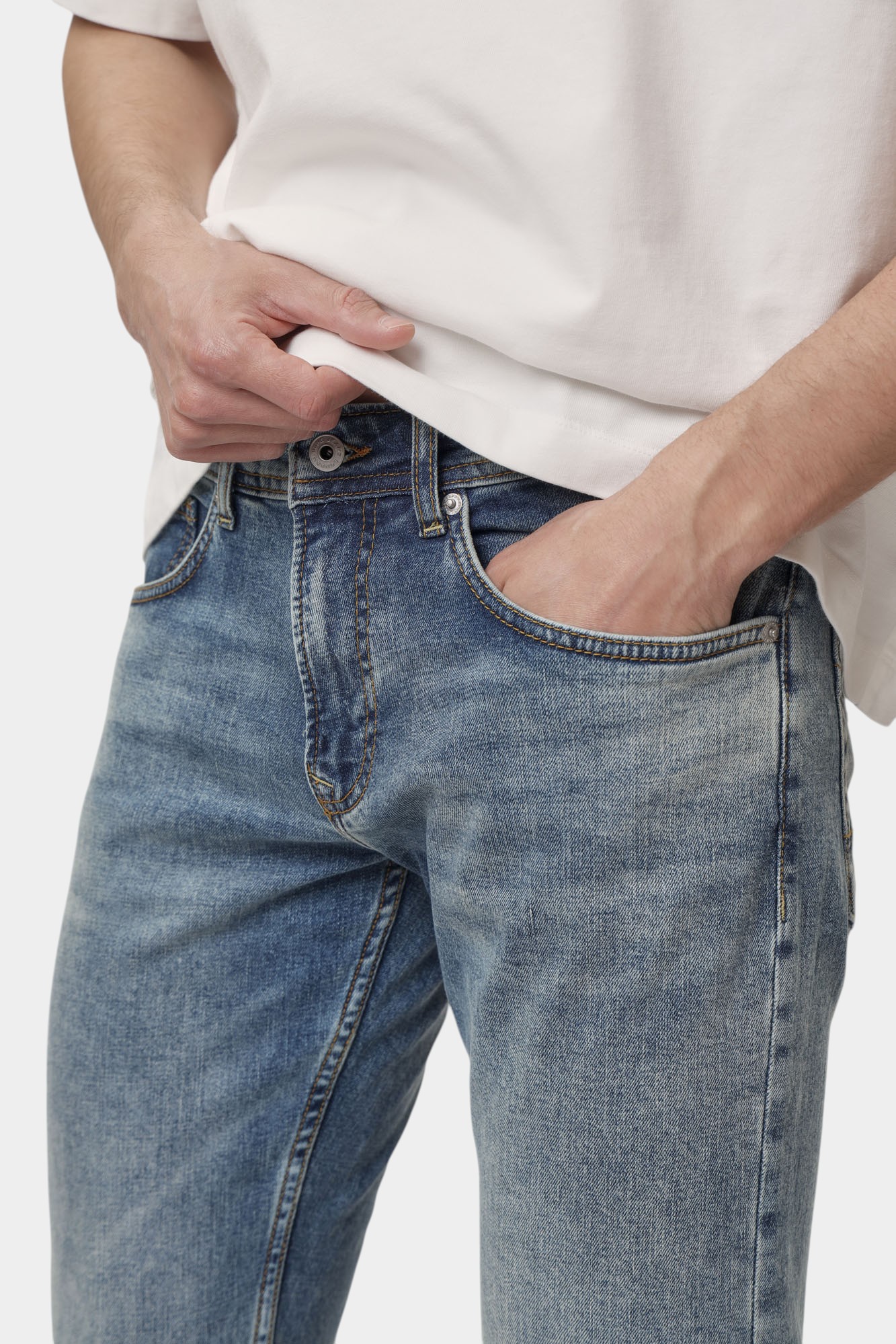 PM207393NC5 Брюки джинсовые Pepe Jeans Синий