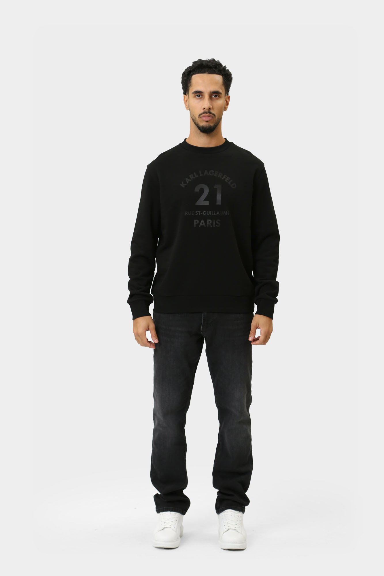 544910_705007 Свитшот Karl Lagerfeld Черный