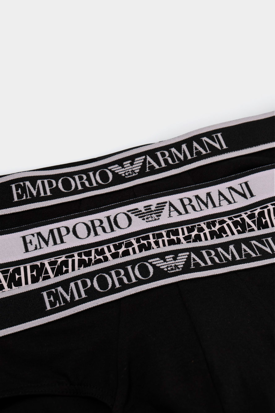 112132_4R717 Трусы 3 шт Emporio Armani 