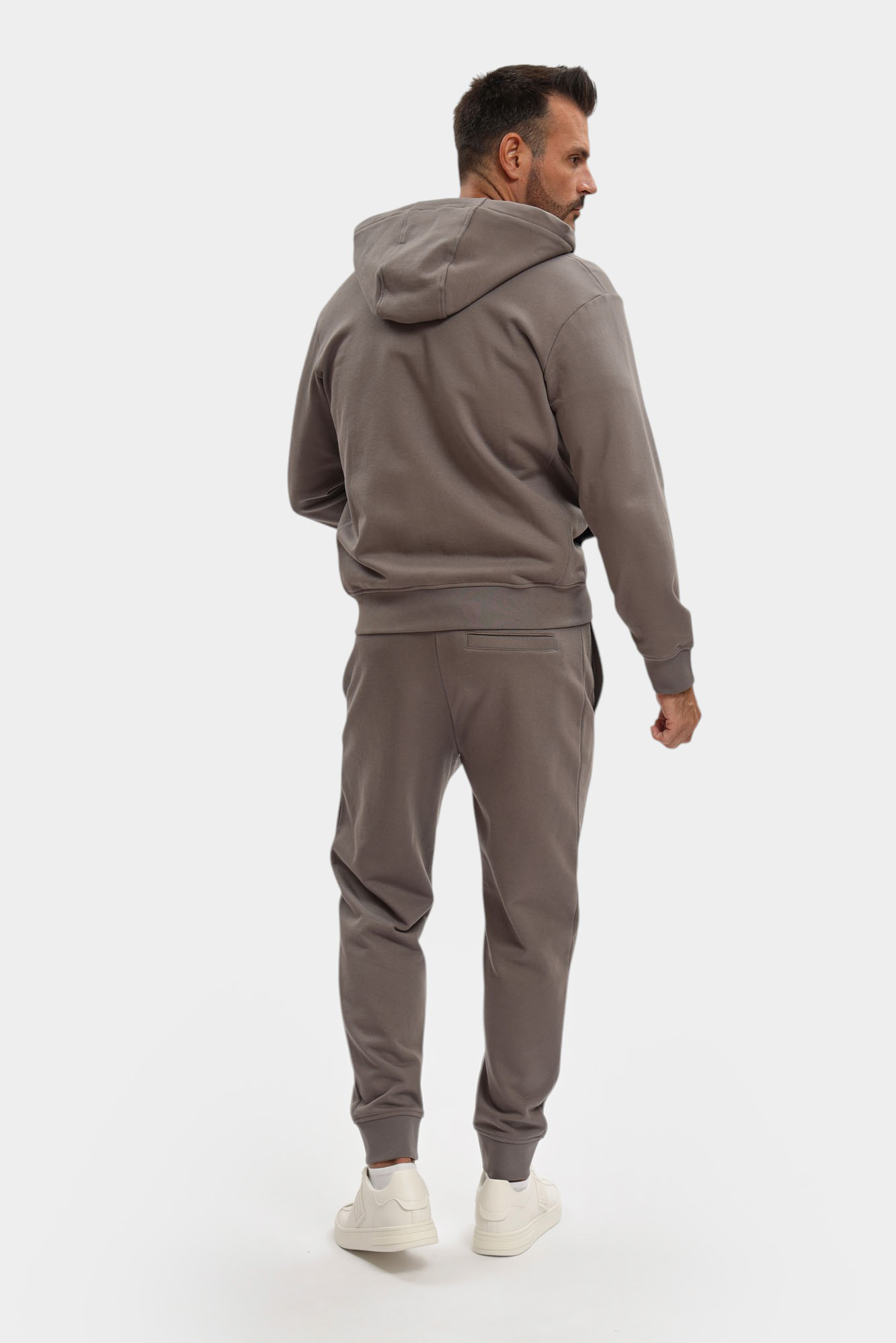 XM001293_AF20934 Толстовка с капюшоном Armani Exchange Серый