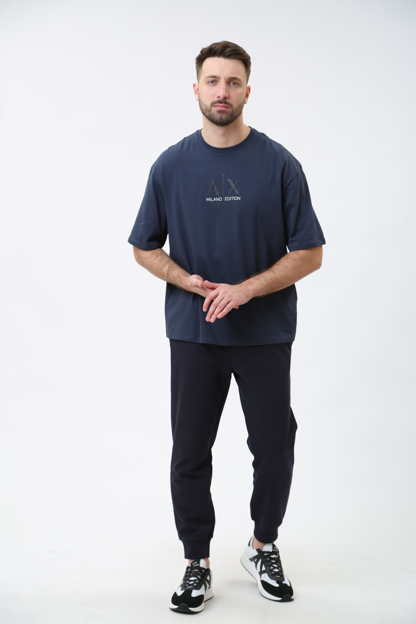 3DZTAB_ZJ3VZ Футболка Armani Exchange Синий