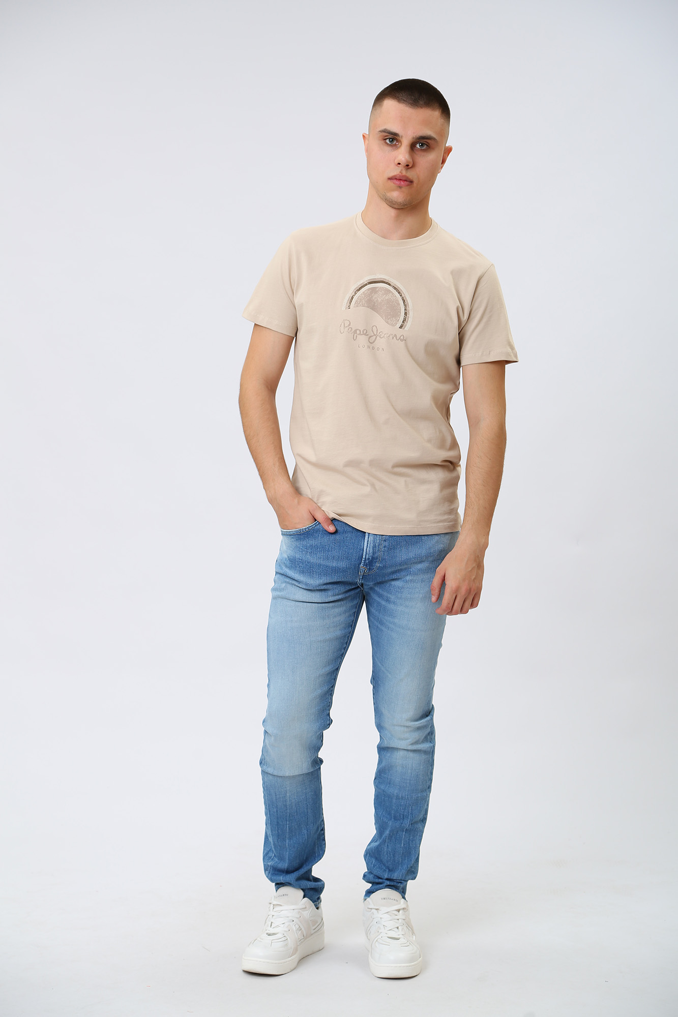 PM206522MM5 Брюки джинсовые Pepe Jeans Синий