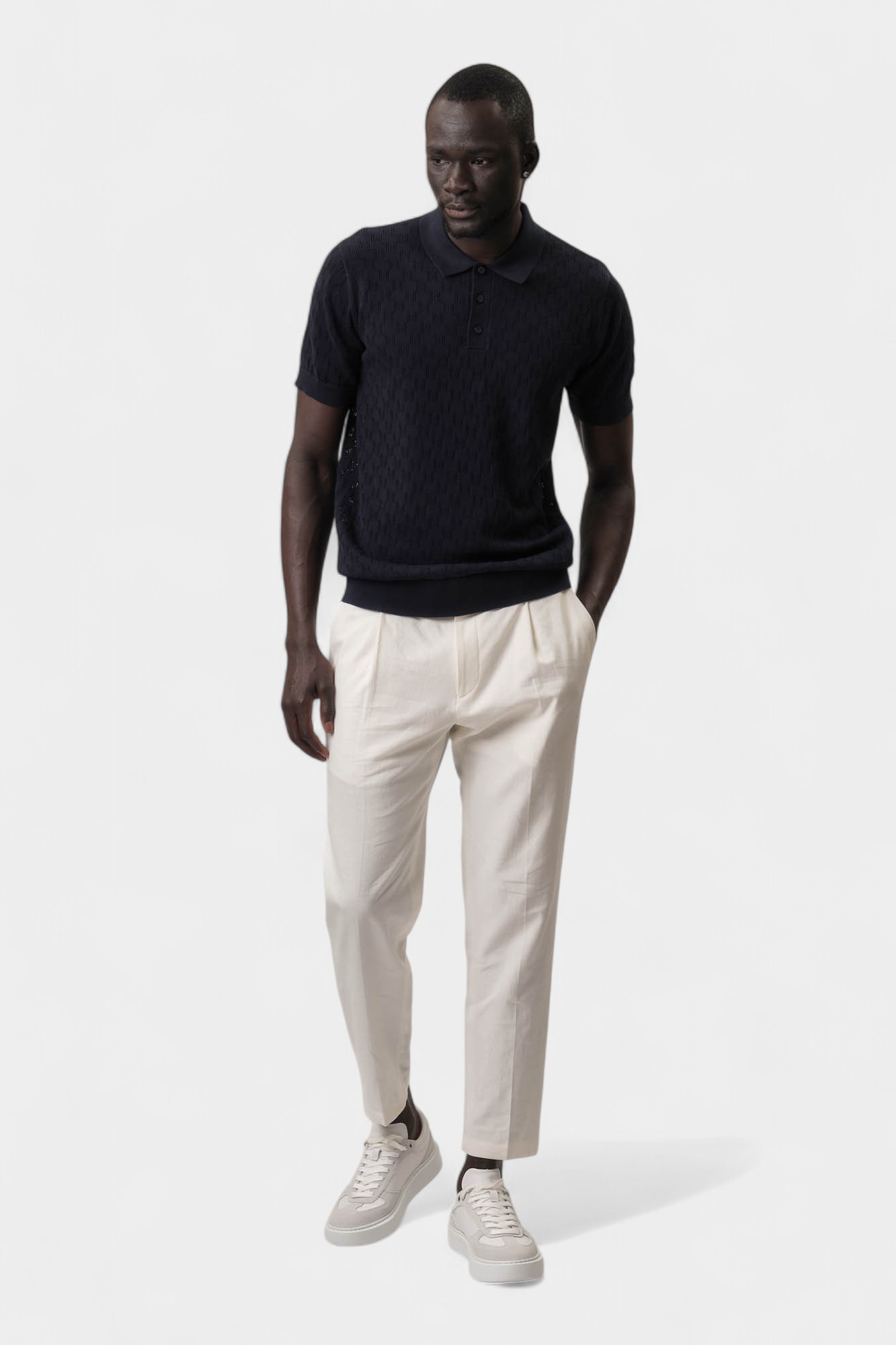 552301_655002 Поло трикотажное Karl Lagerfeld Синий