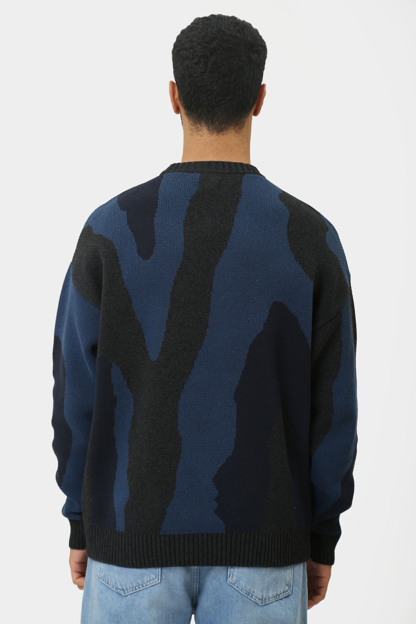 1015473 Свитер Mustang Синий