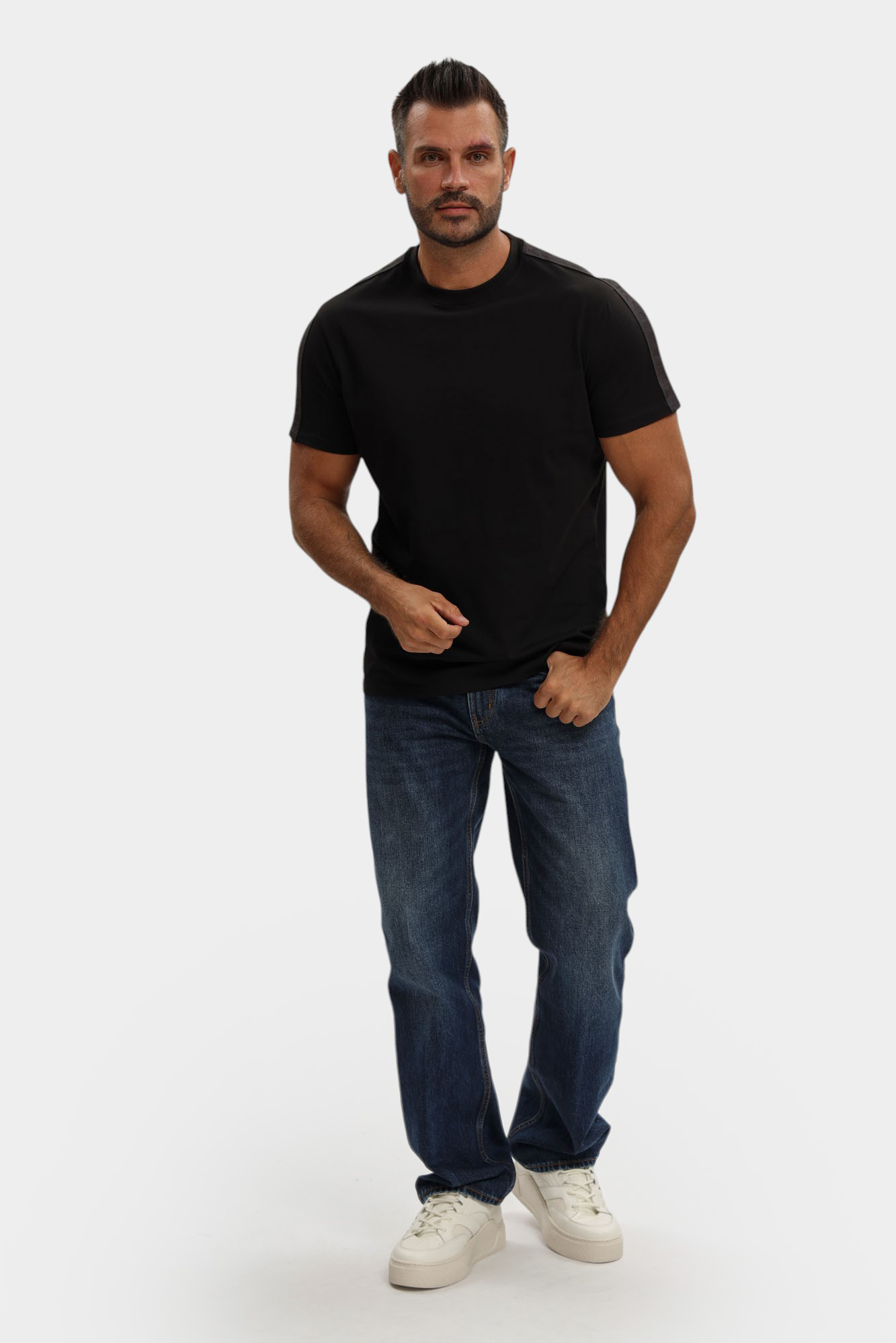 XM001283_AF10361 Футболка Armani Exchange Черный