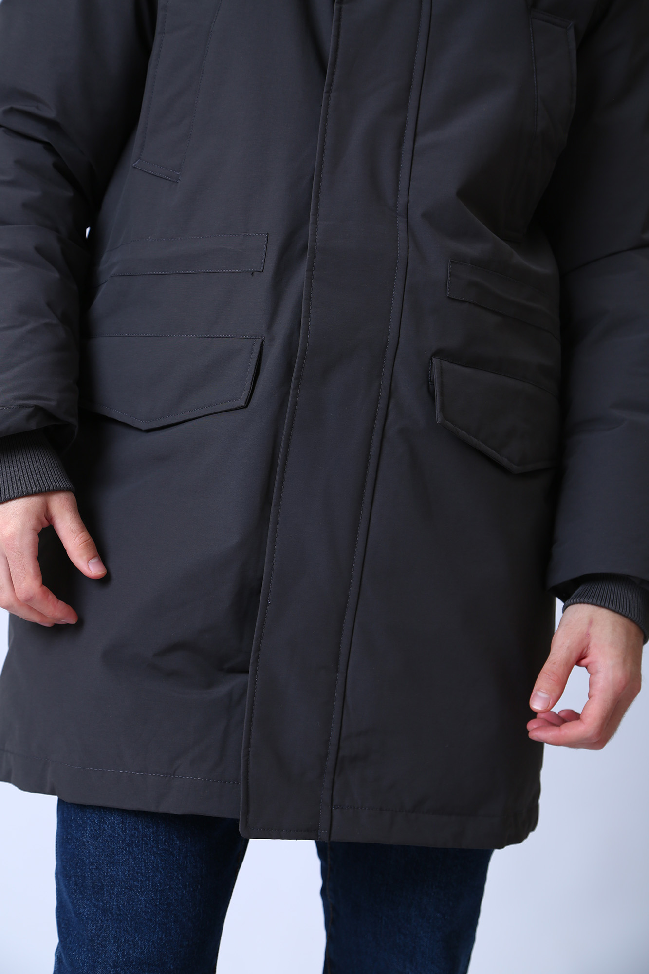 1012701-4070 Куртка утепленная Mustang Серый