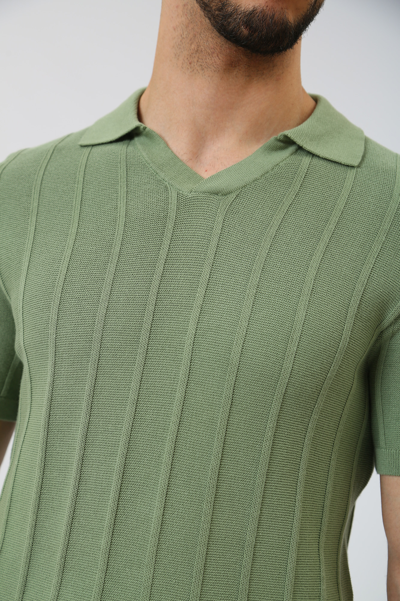 30035964_10015489 Поло Strellson Зеленый