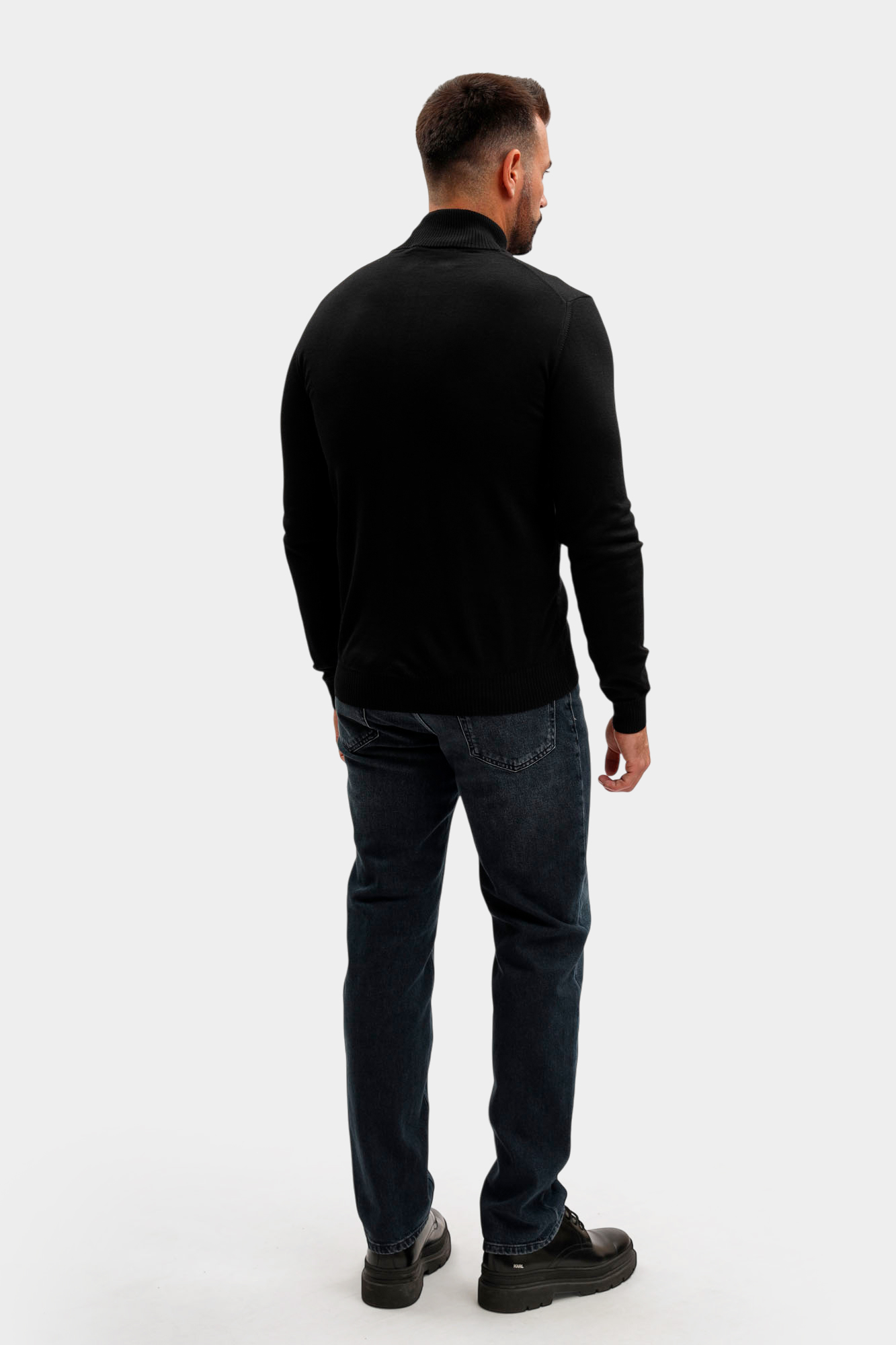 M0068000008N-MK607K02-123M Водолазка Trussardi Черный