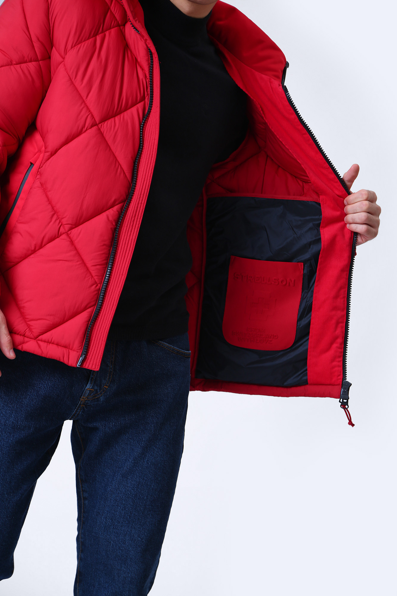 30034444_10014217 Куртка Strellson Красный