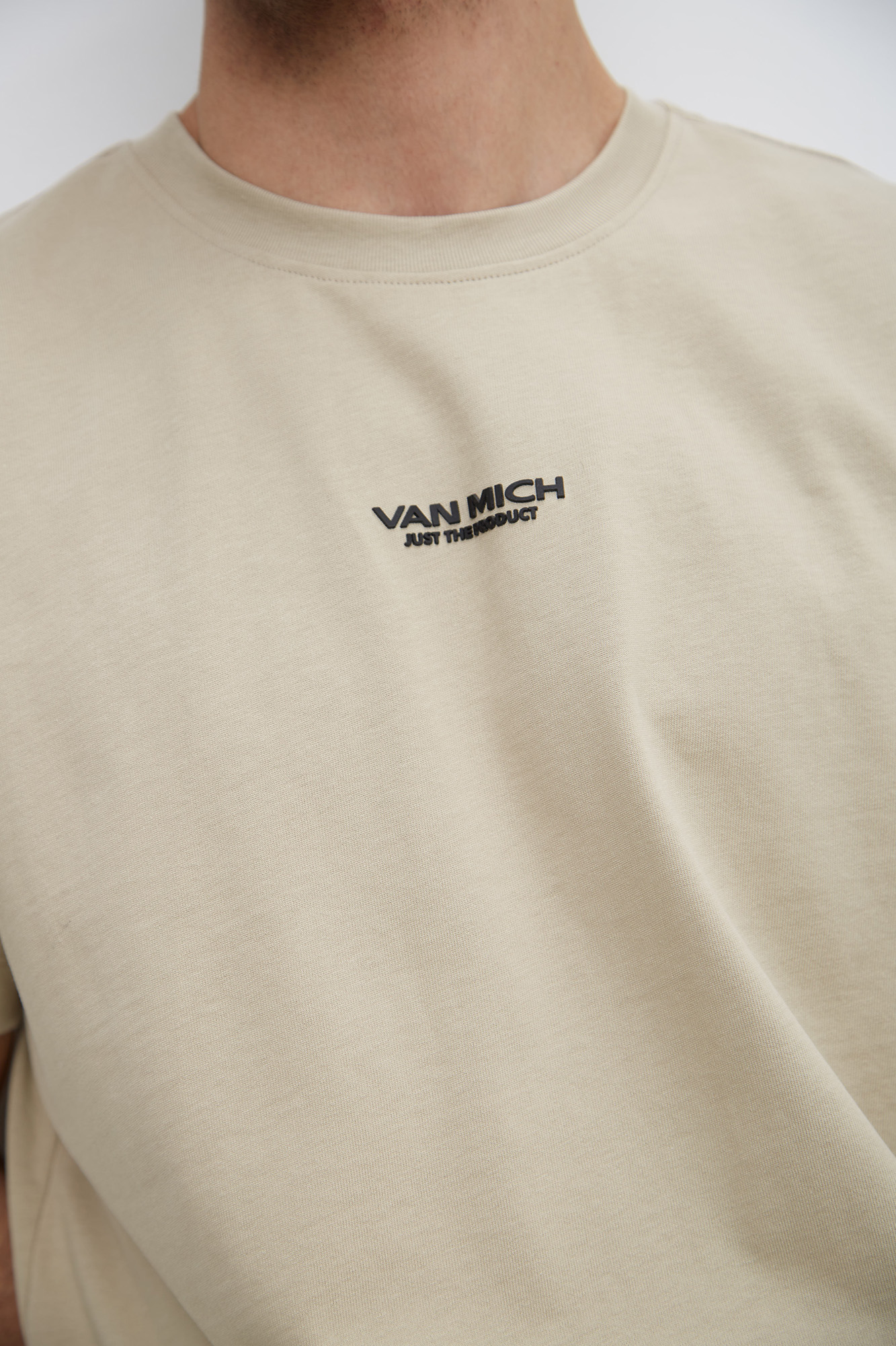VM-231-22-034 Футболка Van Mich Бежевый